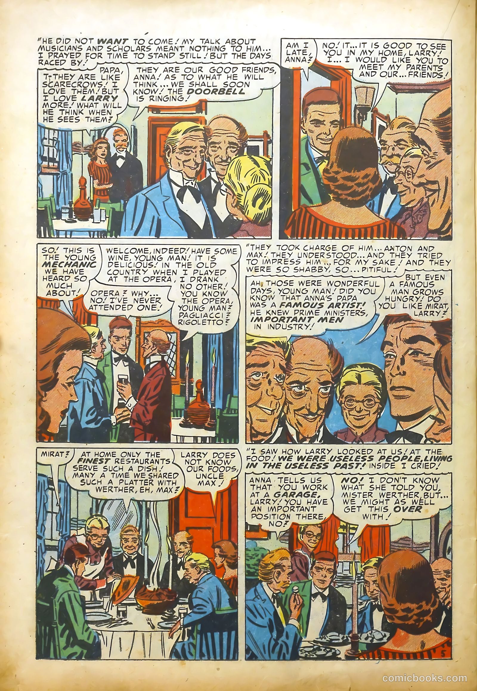 Young Romance #58 (1953) — page 22 of 36