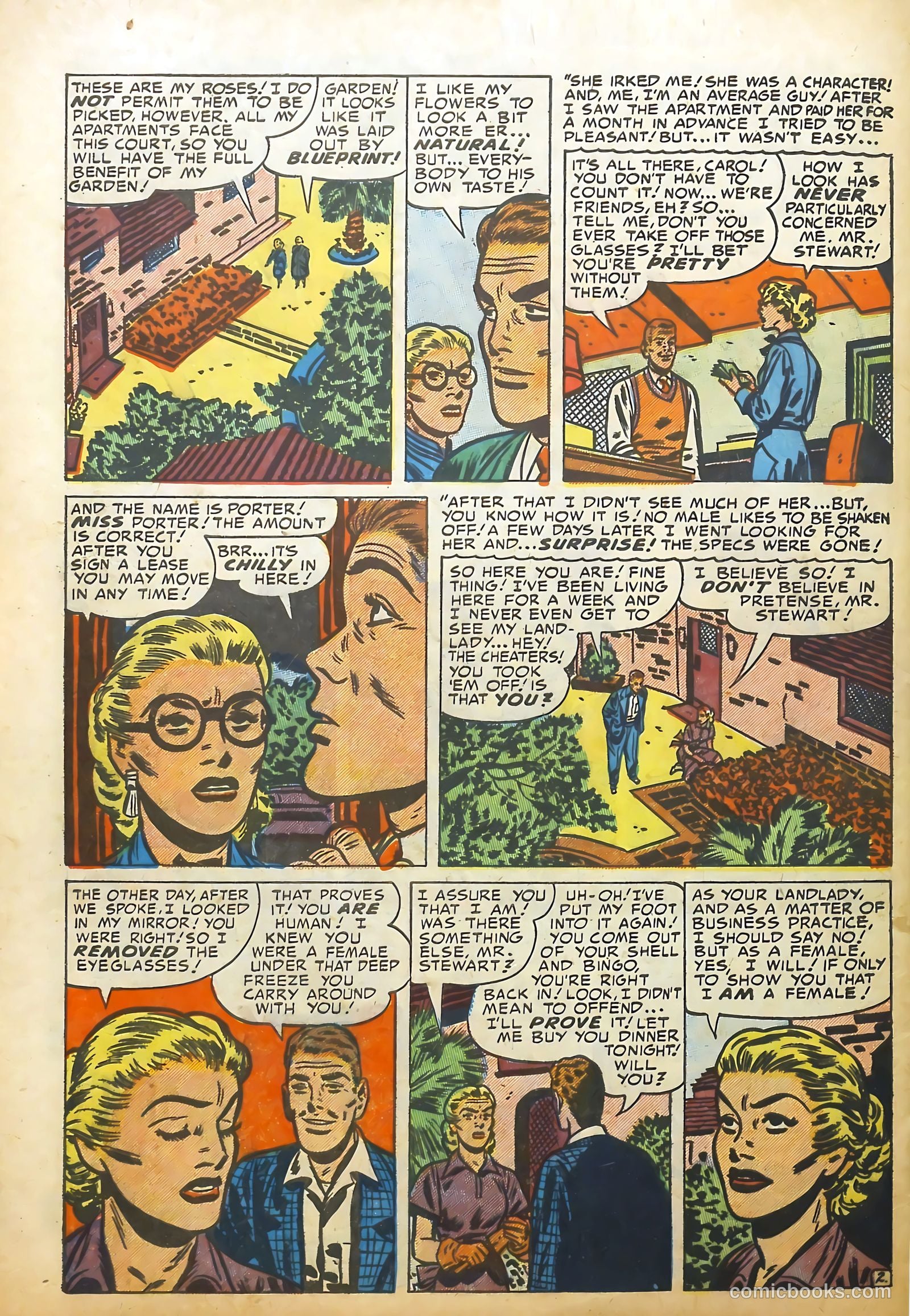 Young Romance #58 (1953) — page 28 of 36