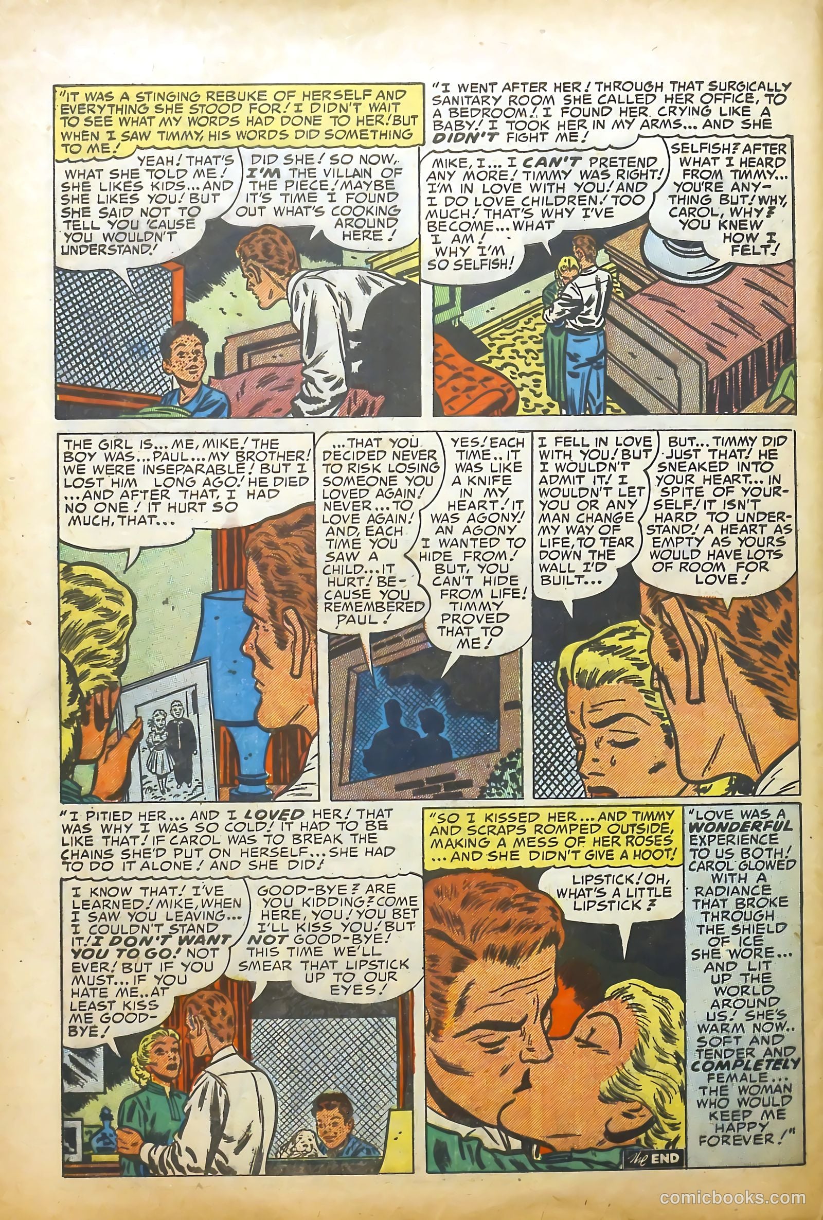 Young Romance #58 (1953) — page 32 of 36
