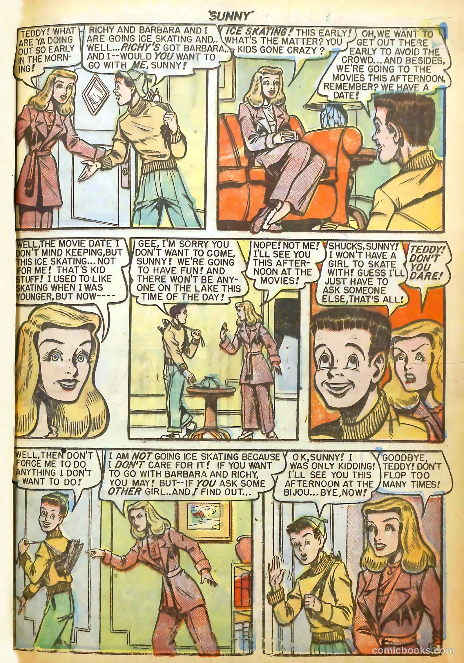 Sunny Comics #1 (1948) — page 3 of 36