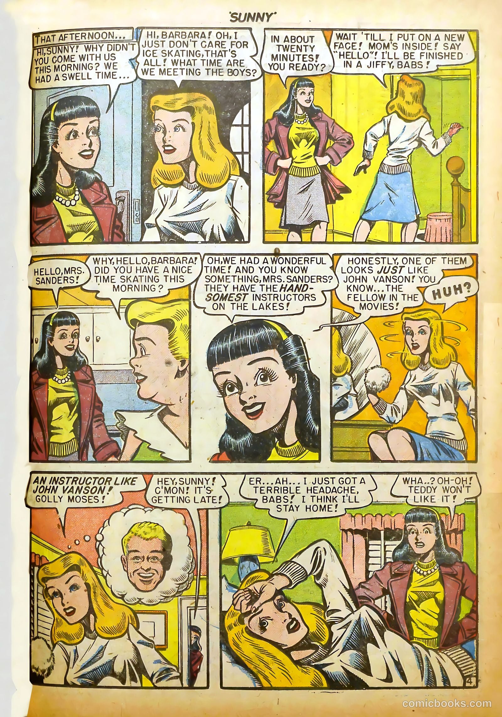 Sunny Comics #1 (1948) — page 5 of 36
