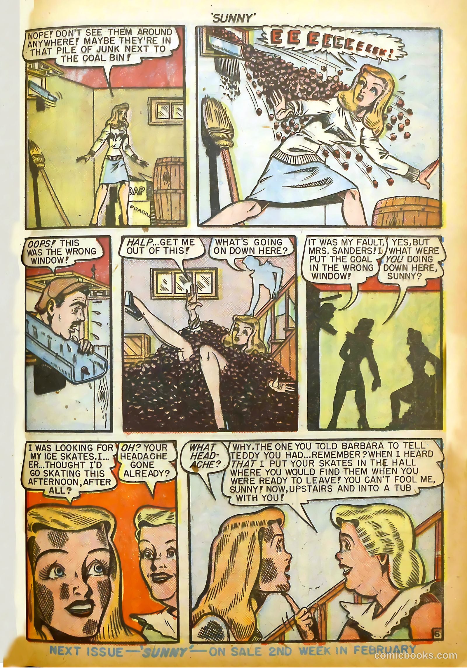 Sunny Comics #1 (1948) — page 7 of 36