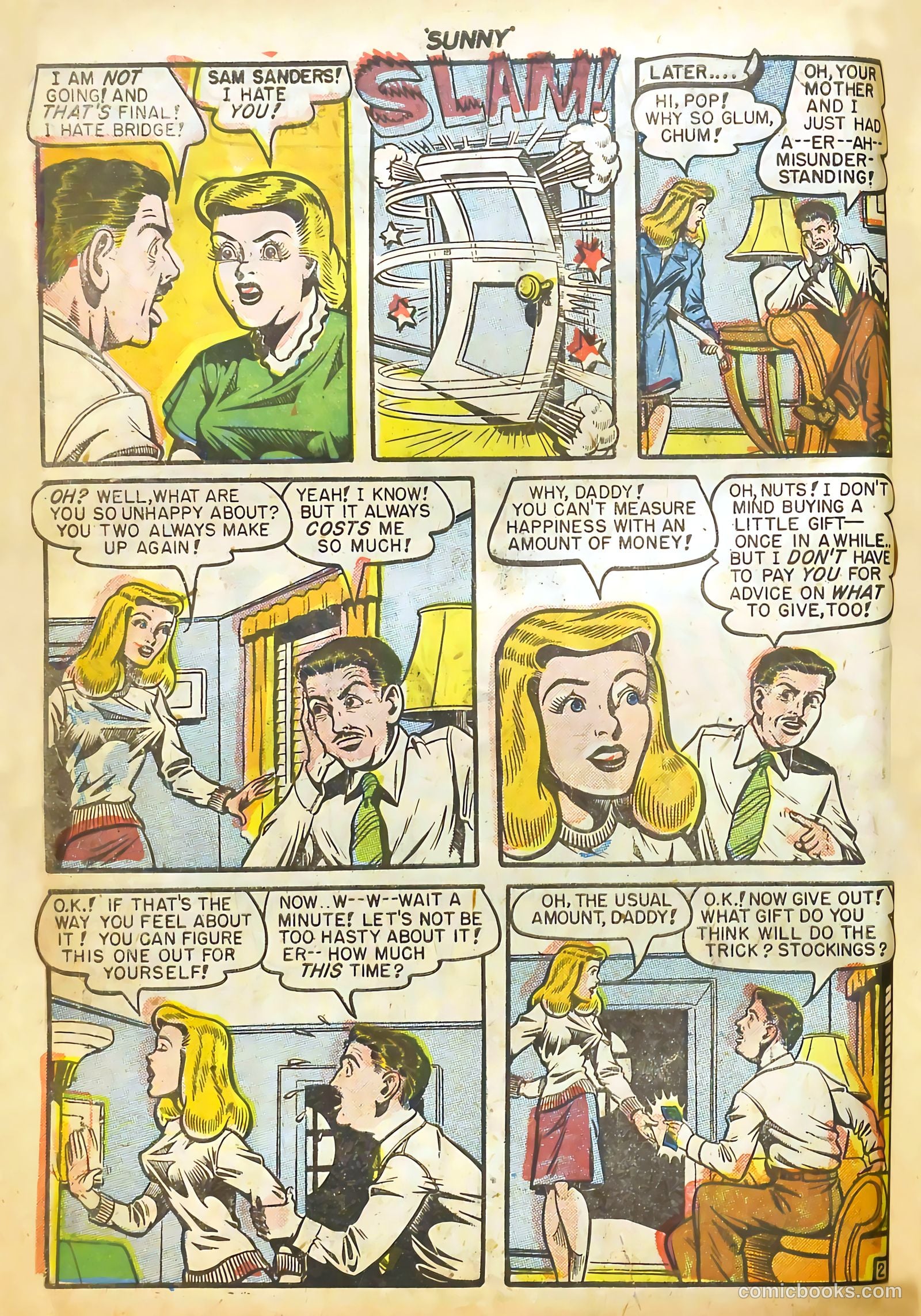 Sunny Comics #1 (1948) — page 12 of 36