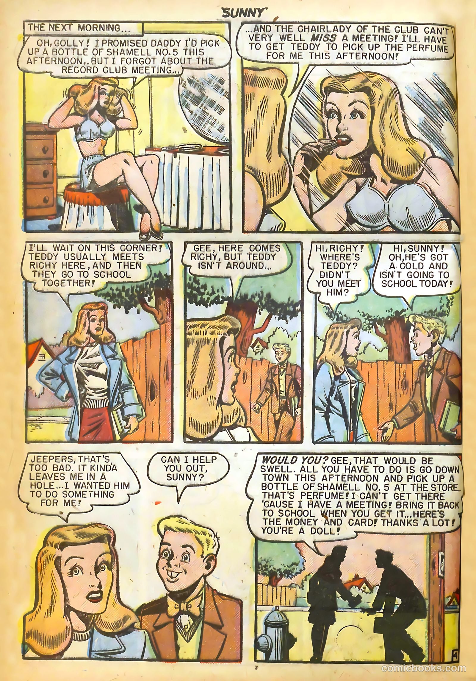Sunny Comics #1 (1948) — page 14 of 36