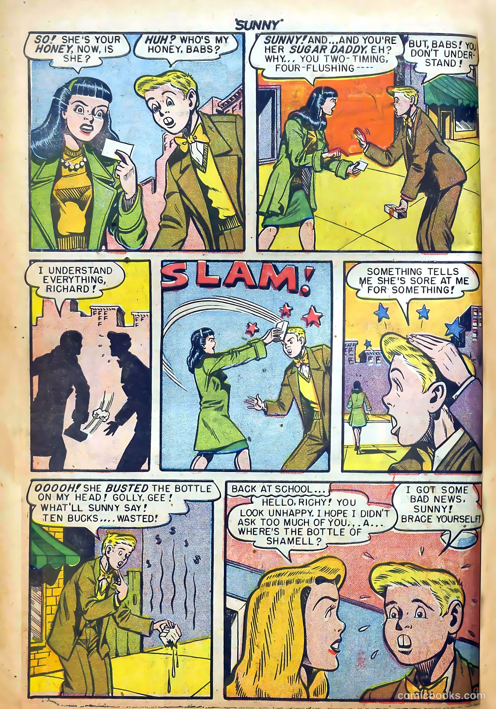 Sunny Comics #1 (1948) — page 16 of 36