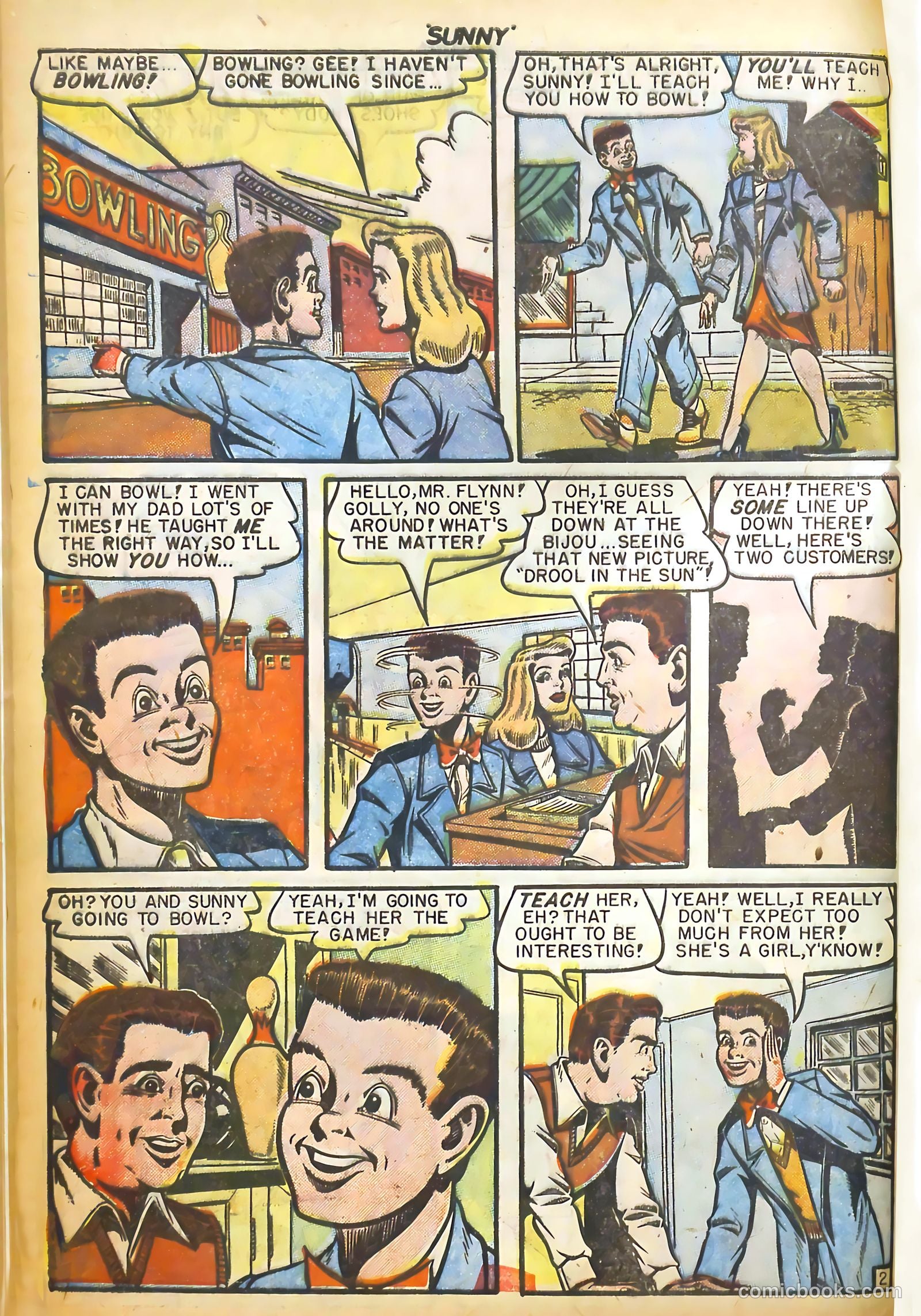 Sunny Comics #1 (1948) — page 22 of 36