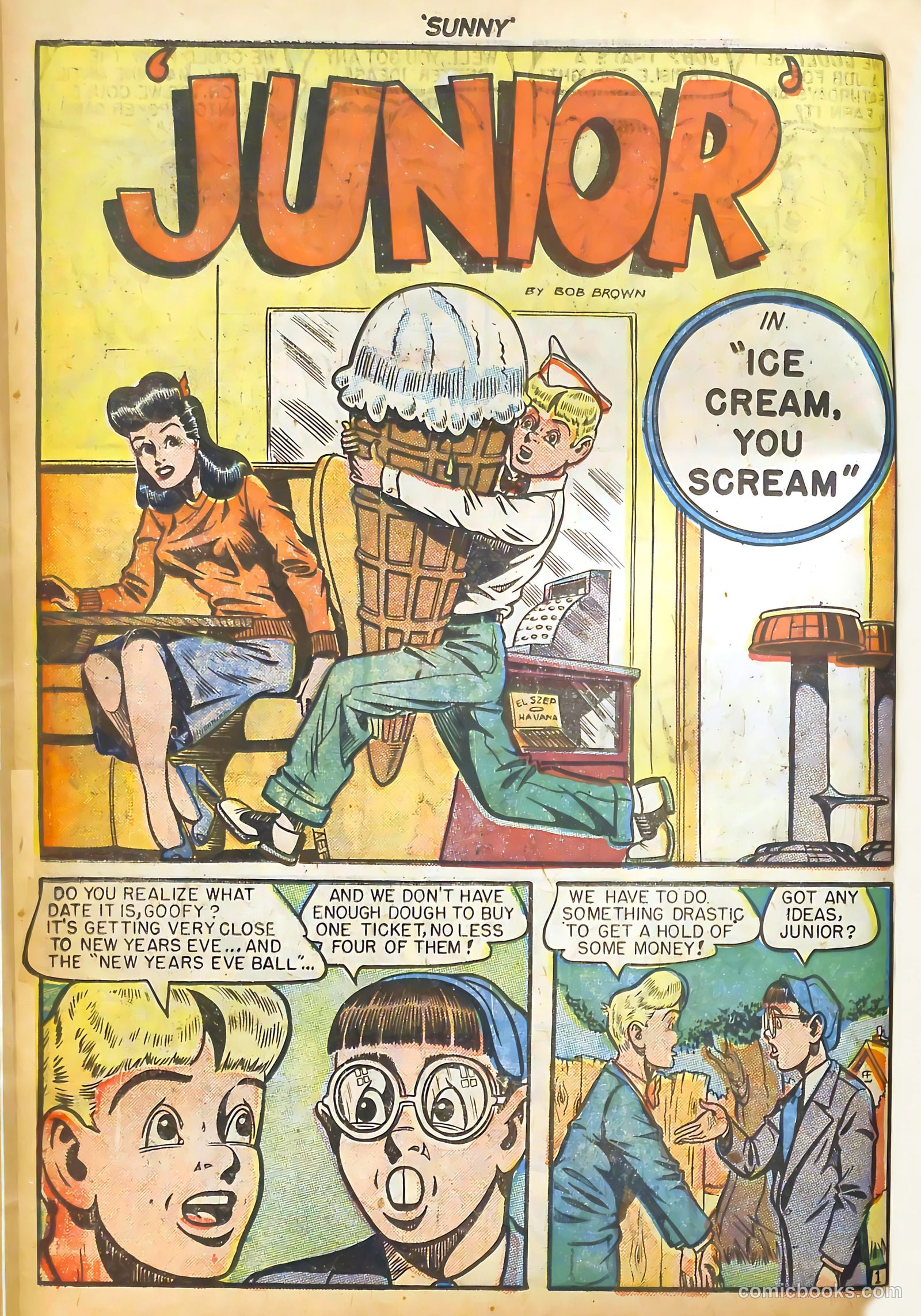 Sunny Comics #1 (1948) — page 28 of 36