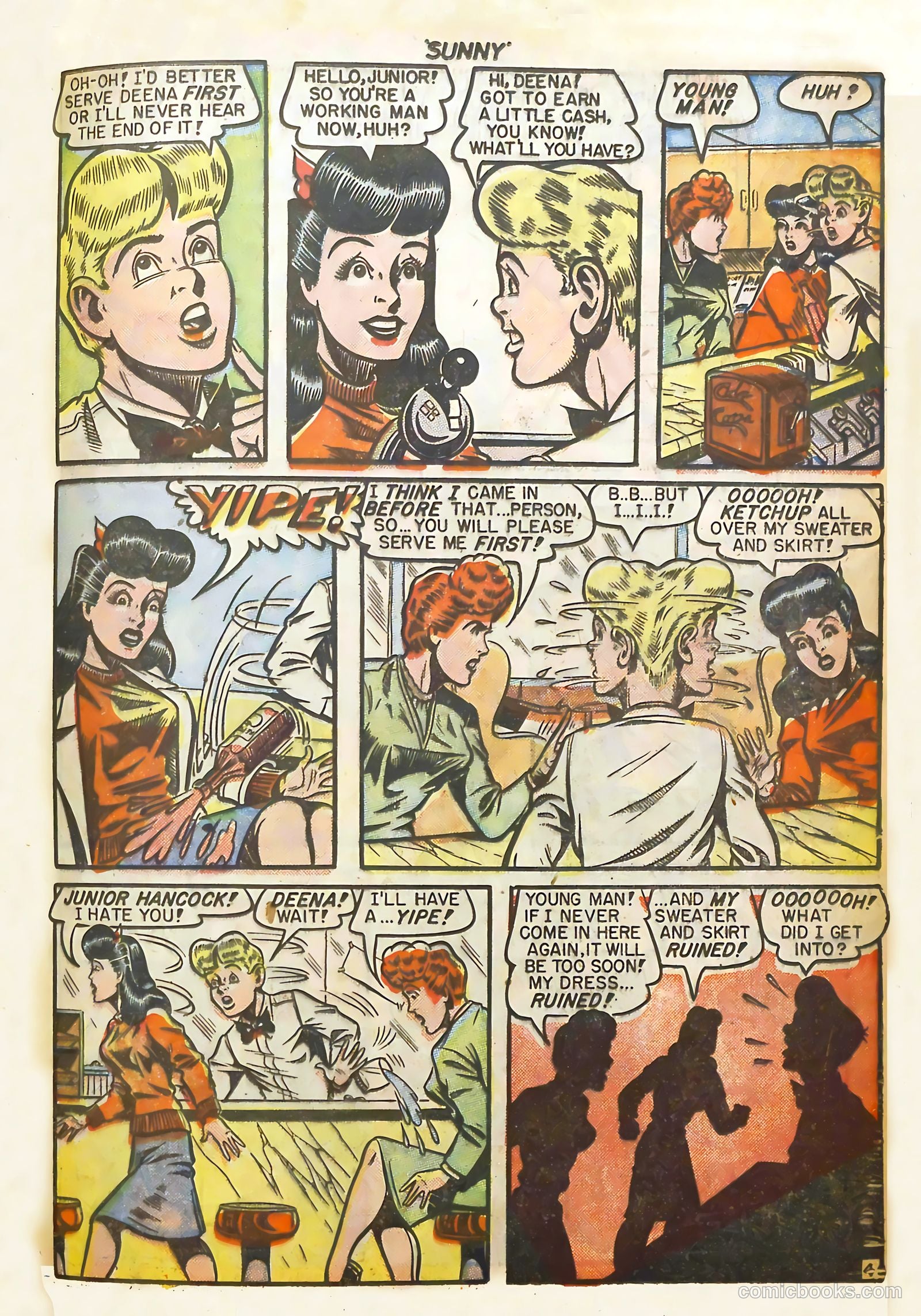 Sunny Comics #1 (1948) — page 31 of 36