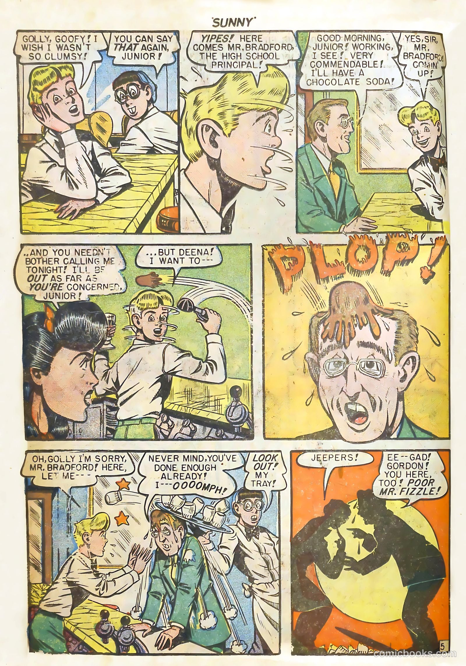 Sunny Comics #1 (1948) — page 32 of 36