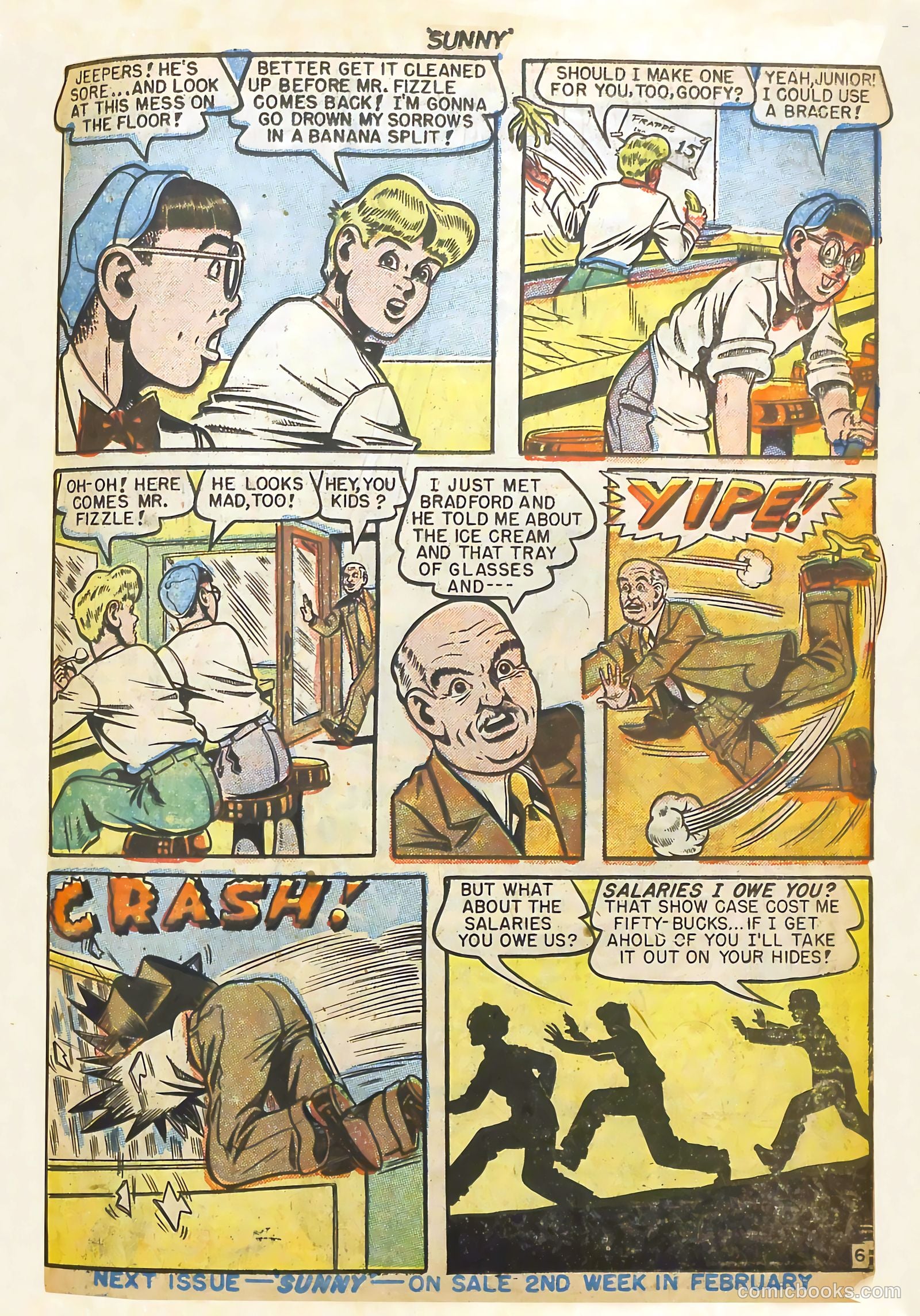 Sunny Comics #1 (1948) — page 33 of 36