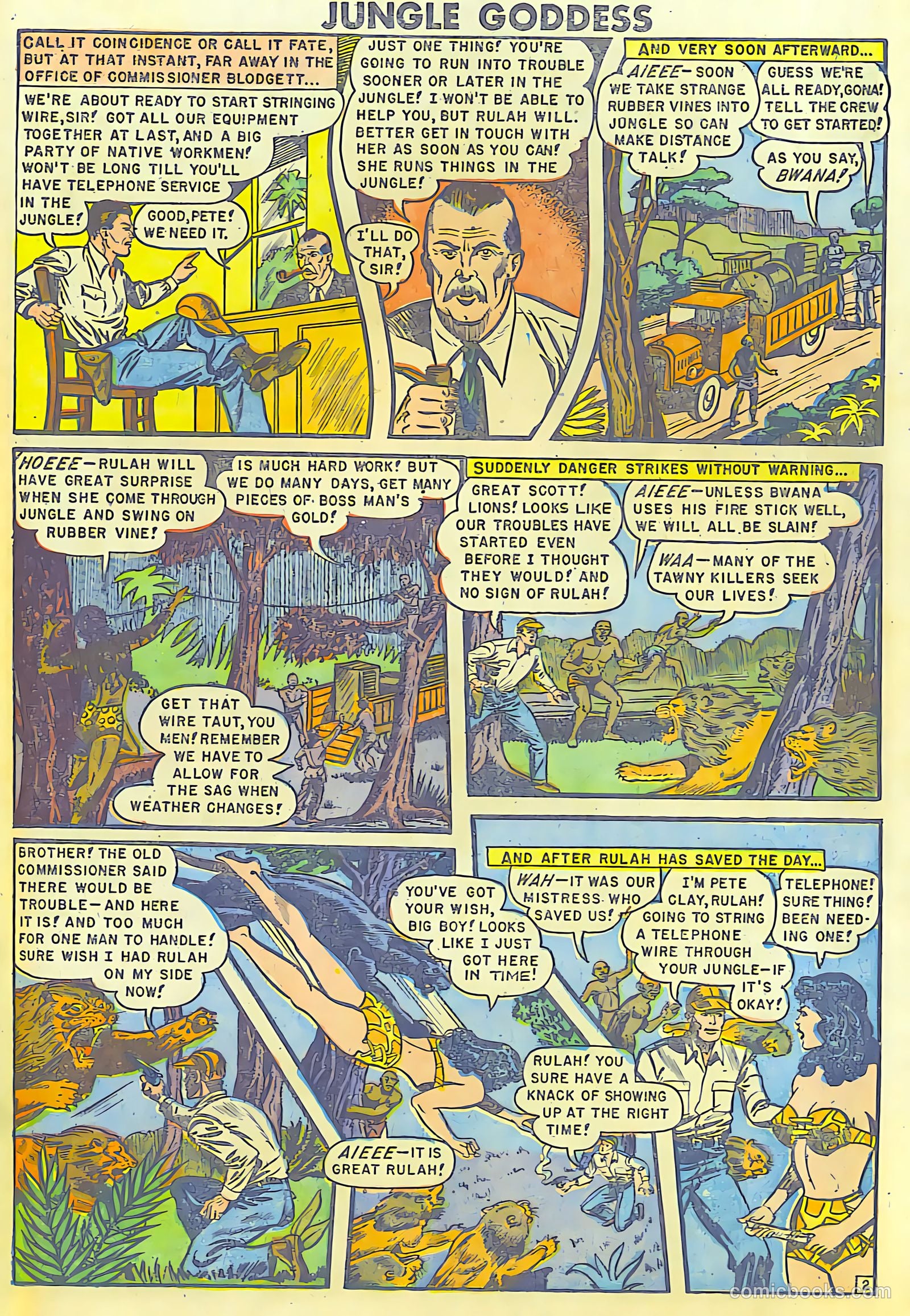 Rulah Jungle Goddess #26 — page 13 of 31