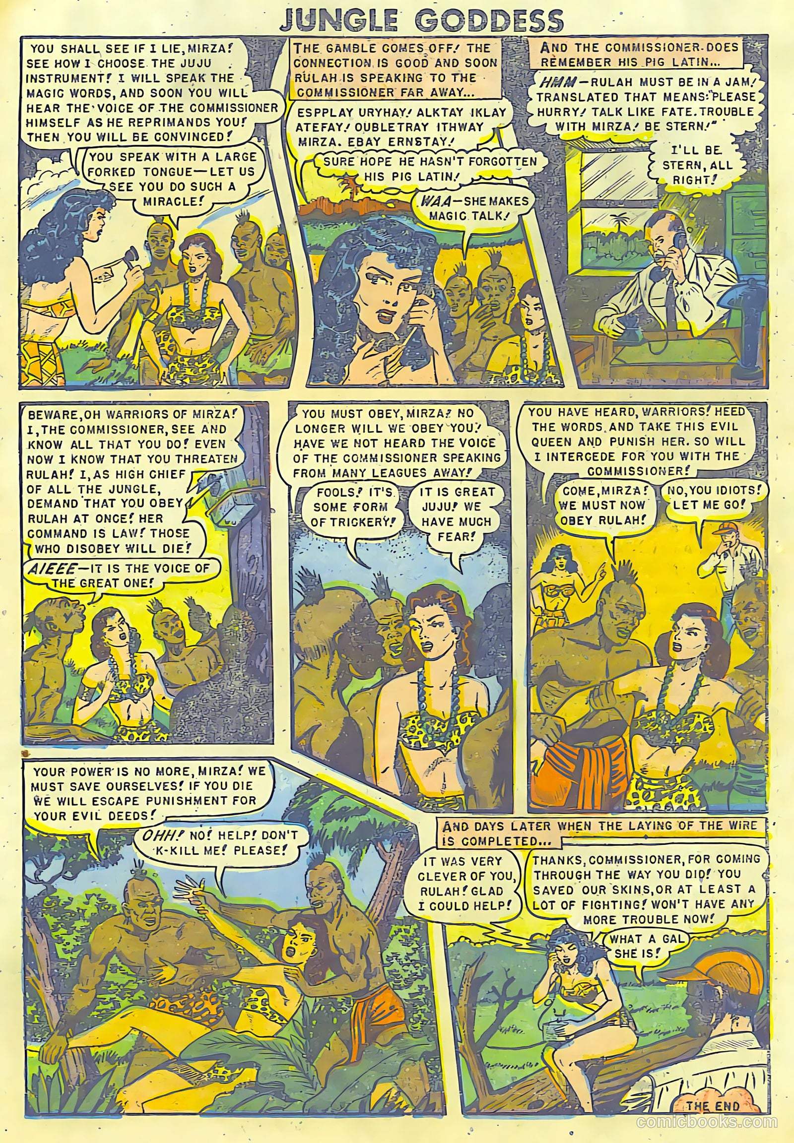 Rulah Jungle Goddess #26 — page 19 of 31