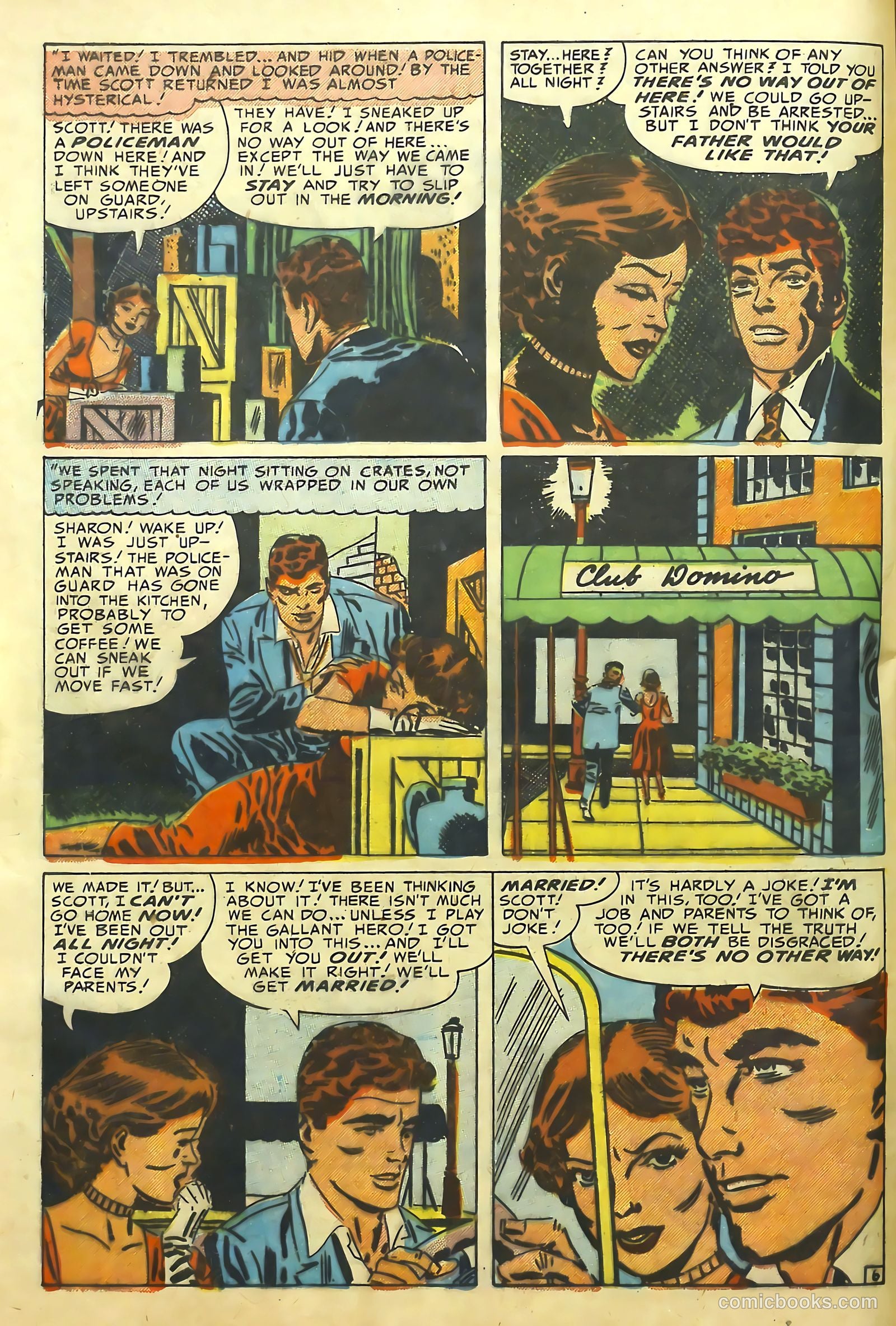 Young Romance #55 (1953) — page 9 of 46