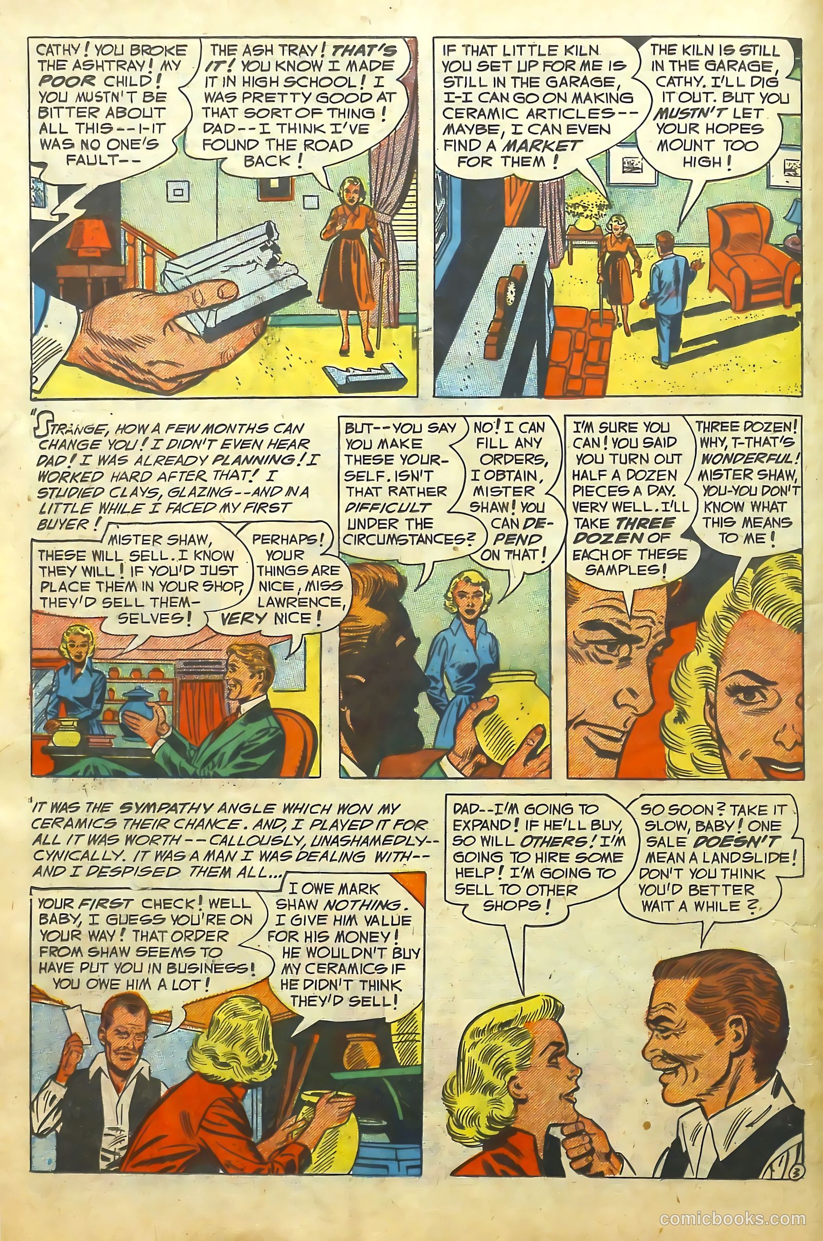 Young Romance #55 (1953) — page 15 of 46
