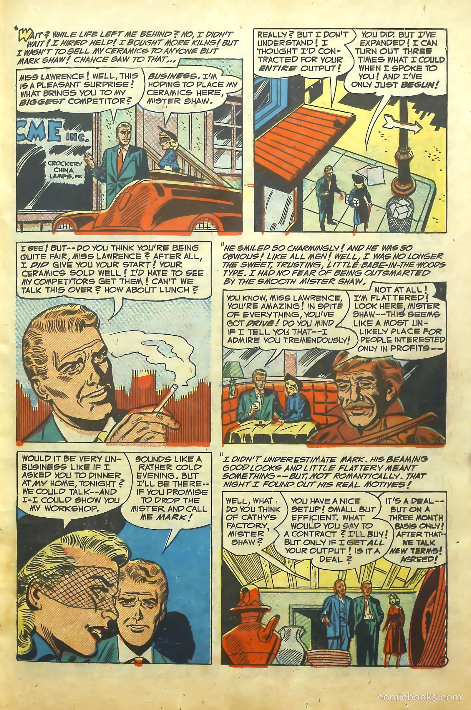 Young Romance #55 (1953) — page 16 of 46