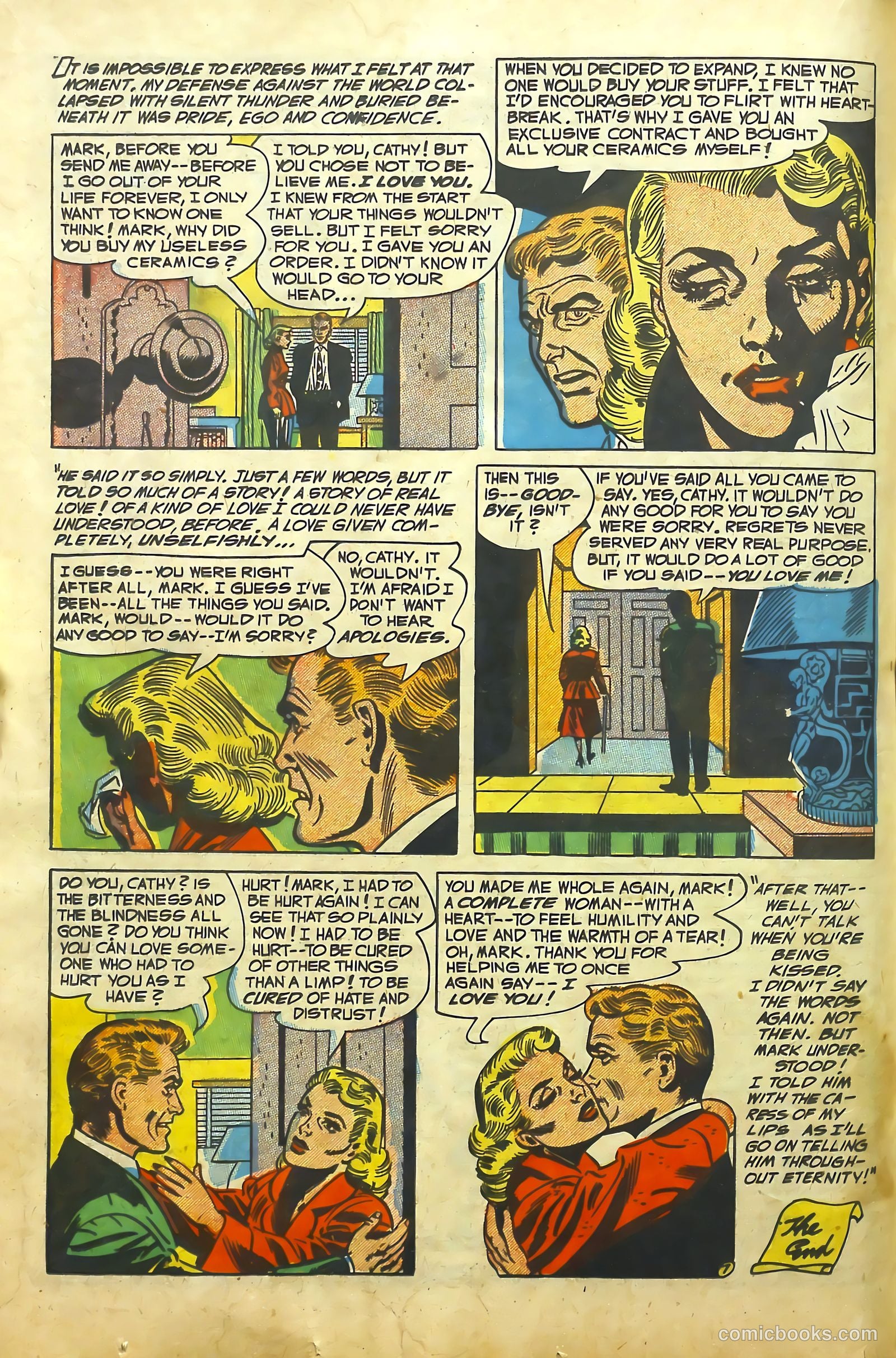 Young Romance #55 (1953) — page 19 of 46