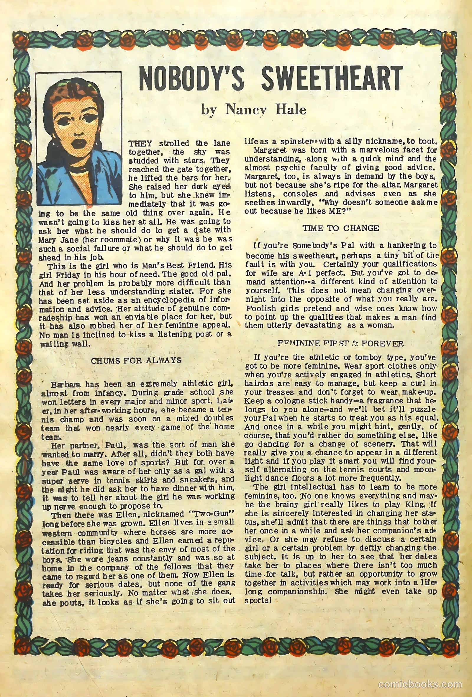 Young Romance #55 (1953) — page 21 of 46