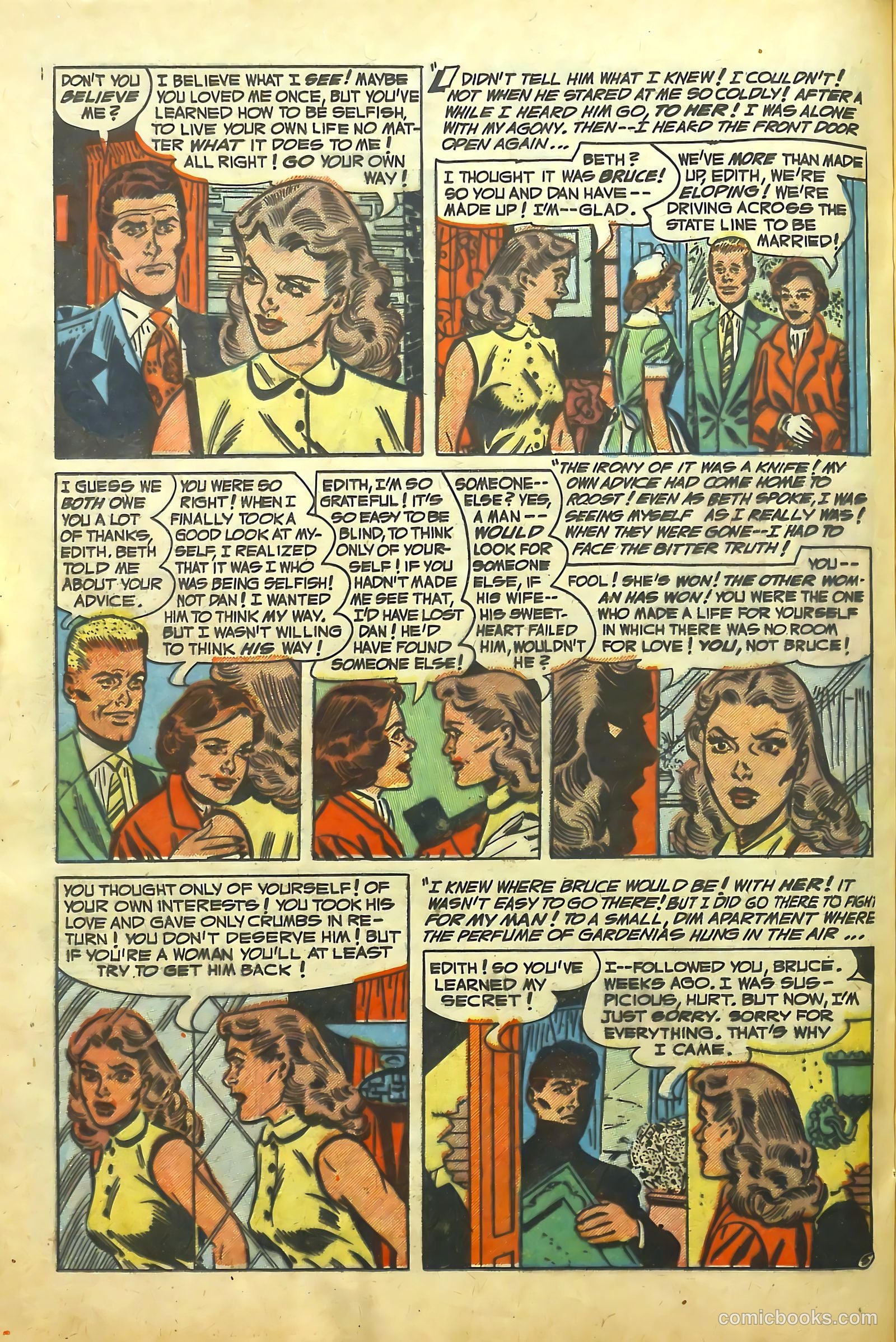 Young Romance #55 (1953) — page 27 of 46