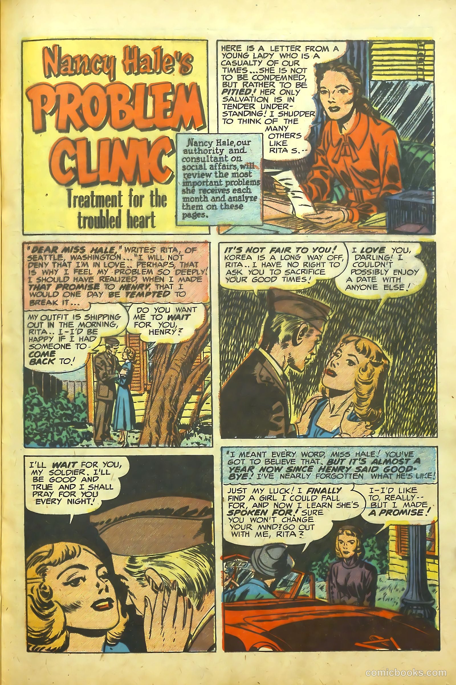 Young Romance #55 (1953) — page 30 of 46