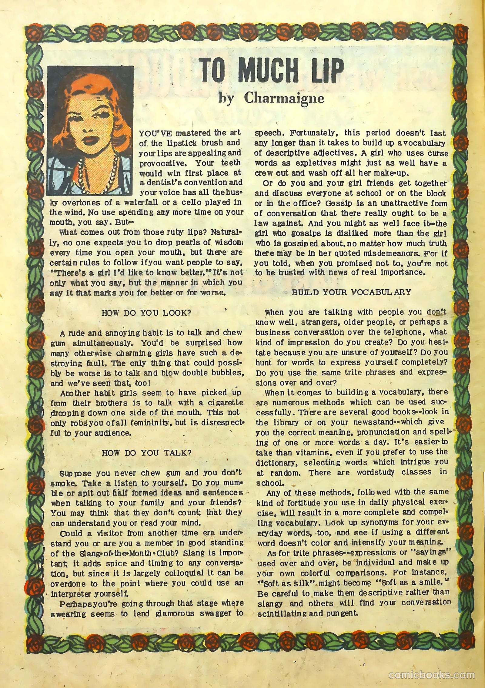 Young Romance #55 (1953) — page 33 of 46