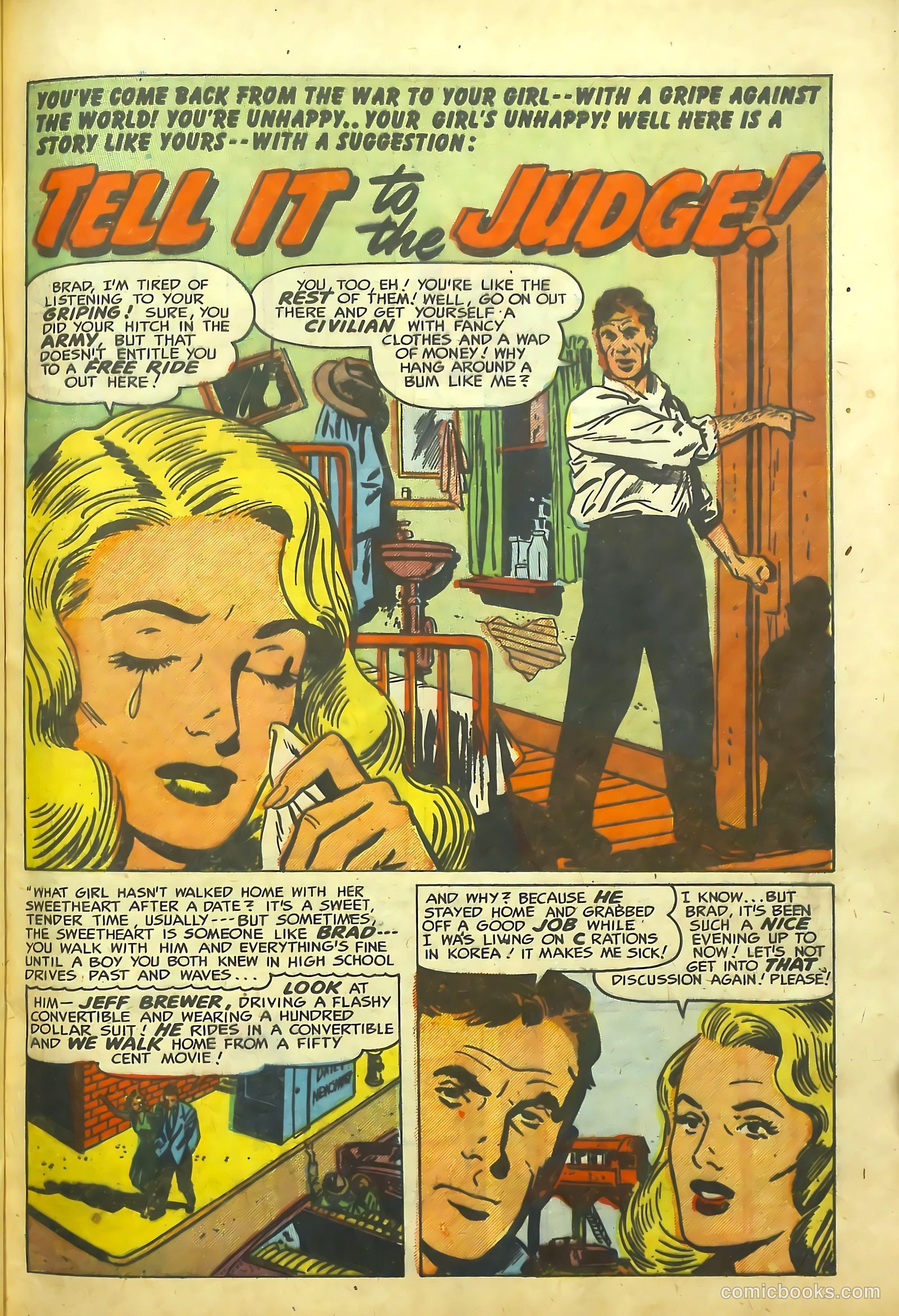 Young Romance #55 (1953) — page 34 of 46