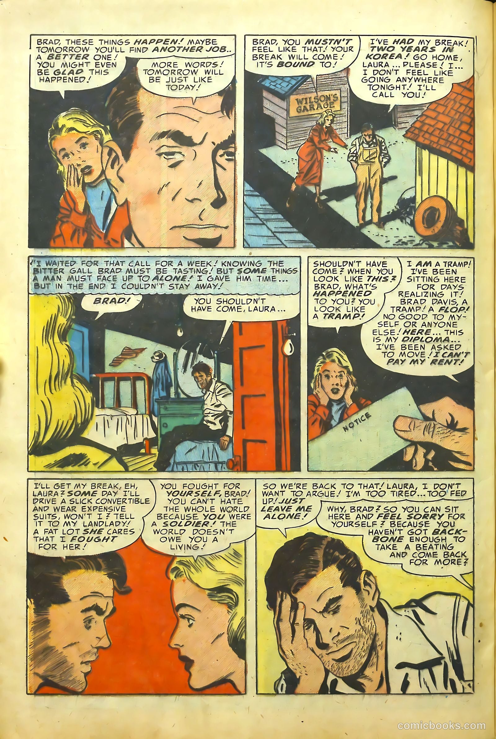 Young Romance #55 (1953) — page 37 of 46