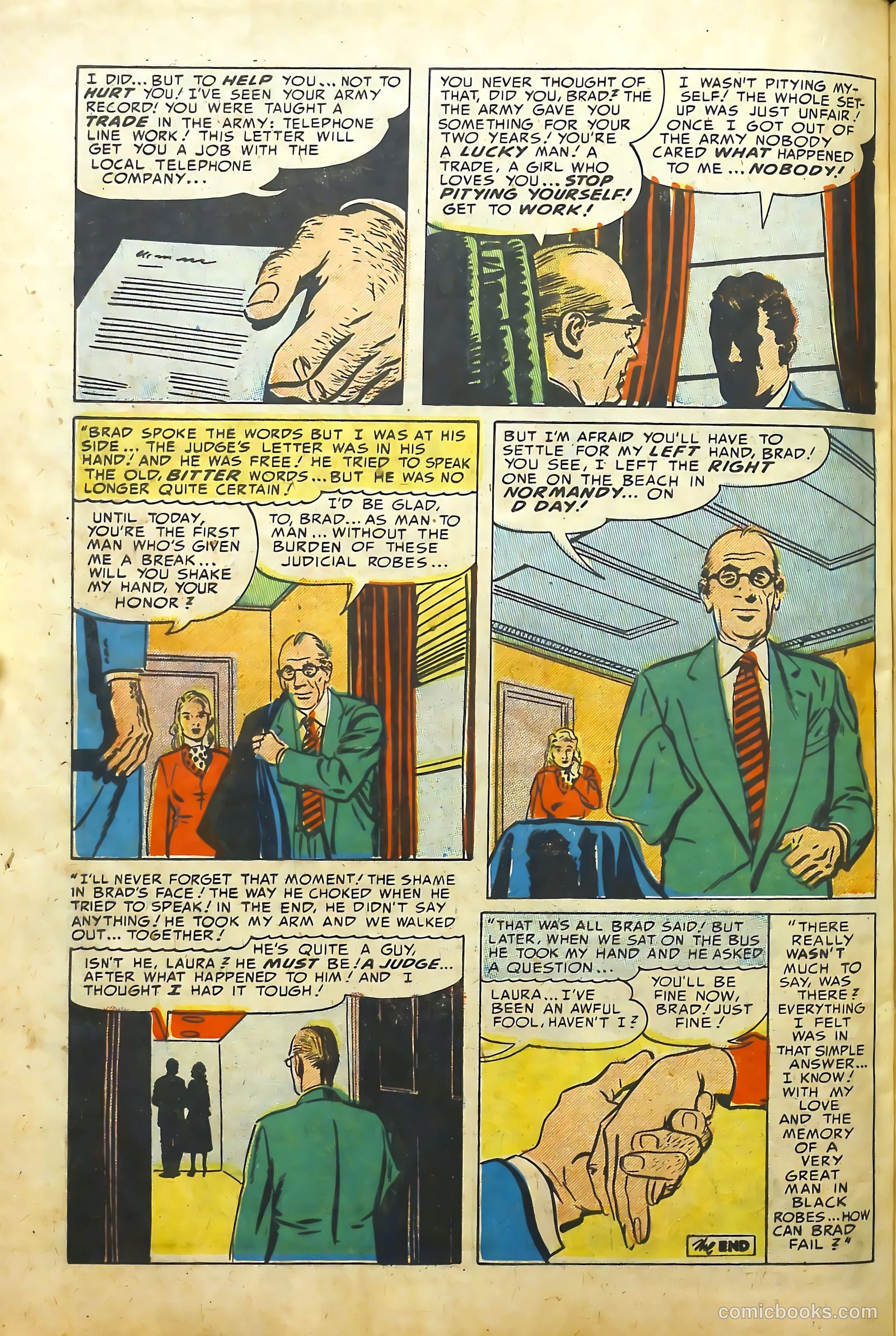 Young Romance #55 (1953) — page 41 of 46