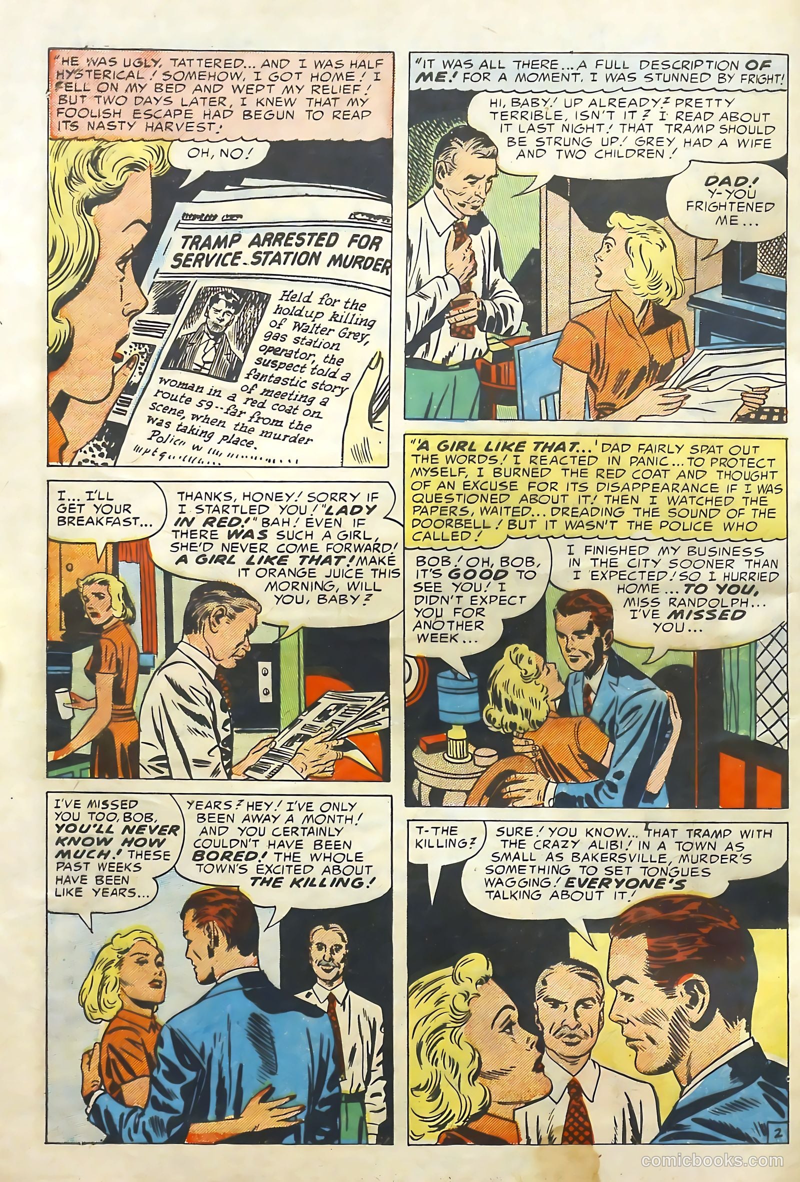 Young Romance #62 (1953) — page 5 of 38