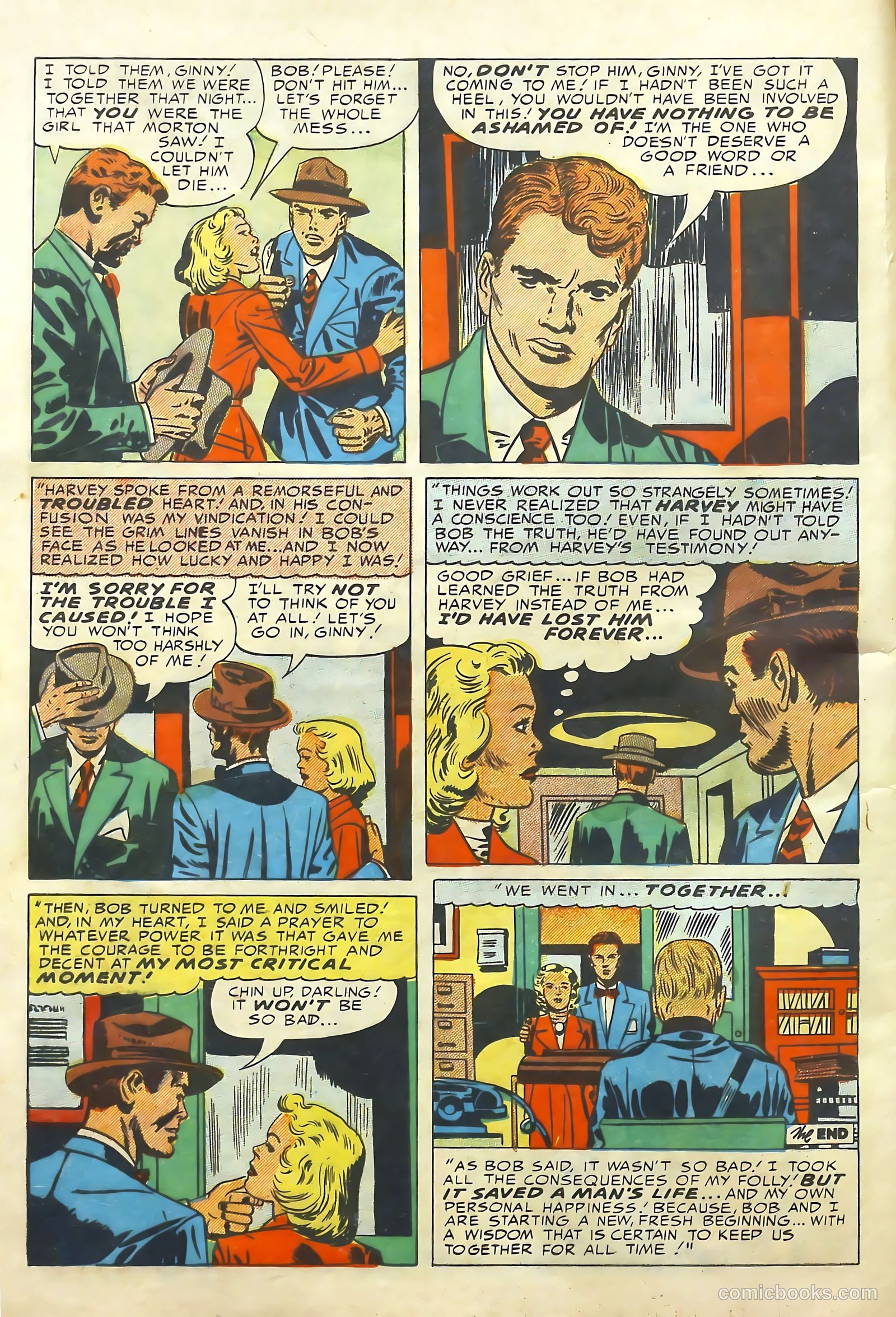 Young Romance #62 (1953) — page 9 of 38