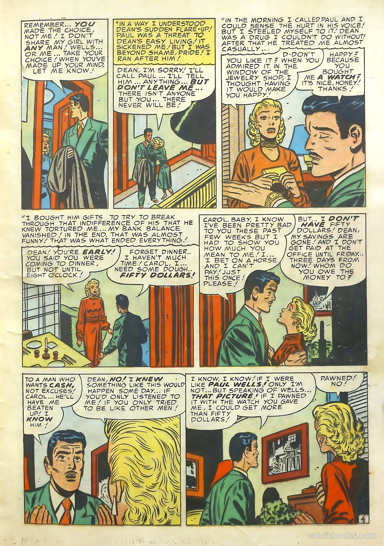 Young Romance #62 (1953) — page 14 of 38