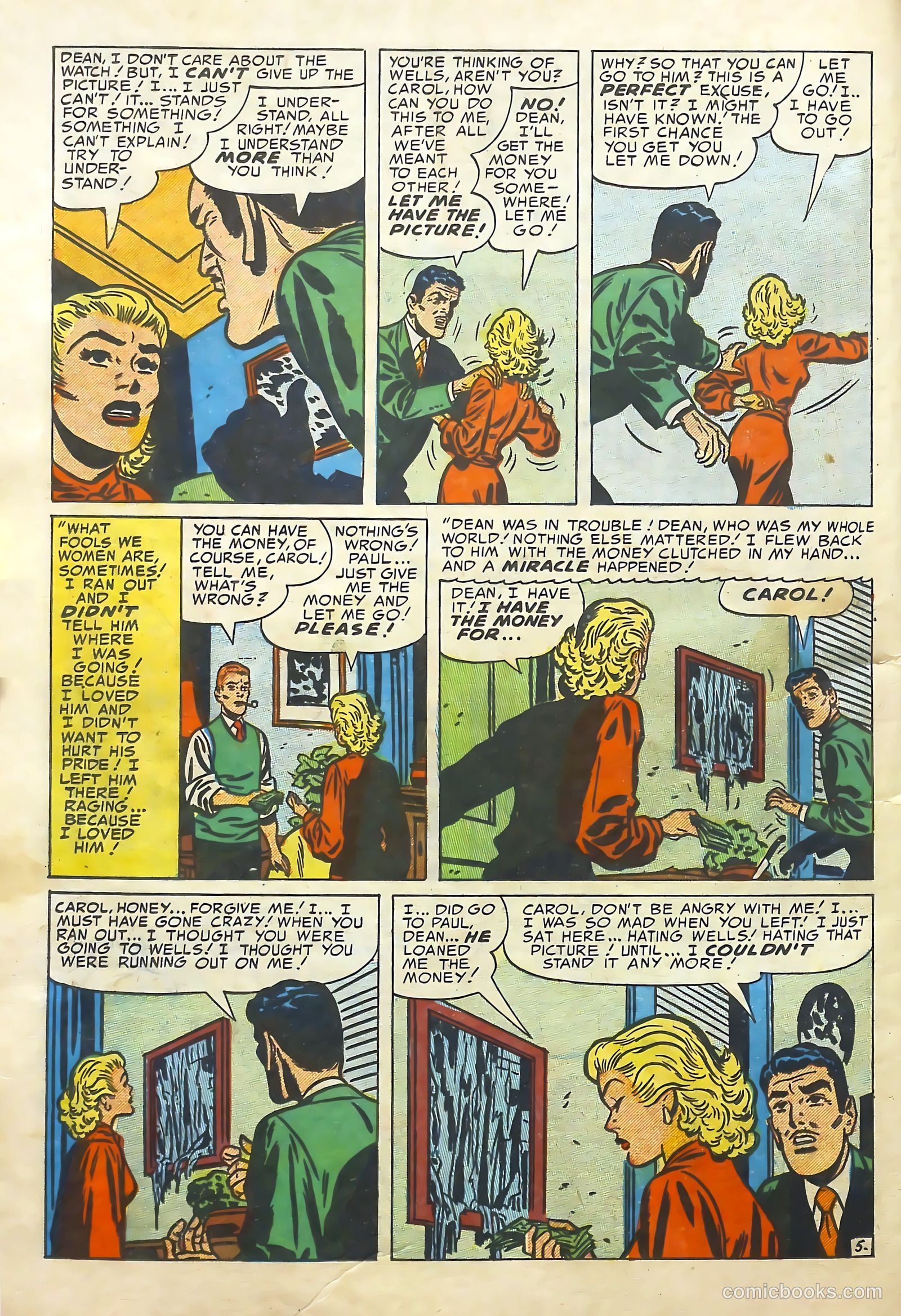 Young Romance #62 (1953) — page 15 of 38
