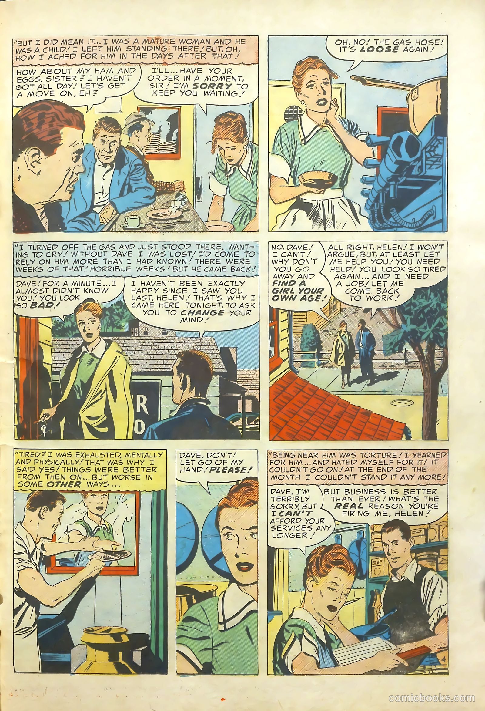 Young Romance #62 (1953) — page 22 of 38