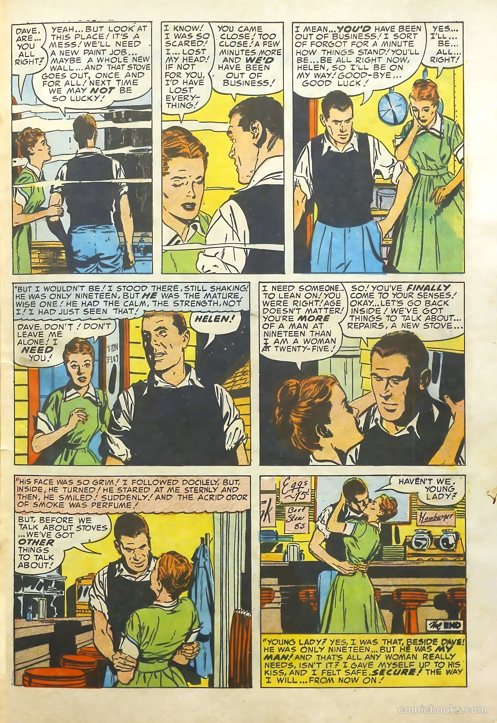 Young Romance #62 (1953) — page 24 of 38