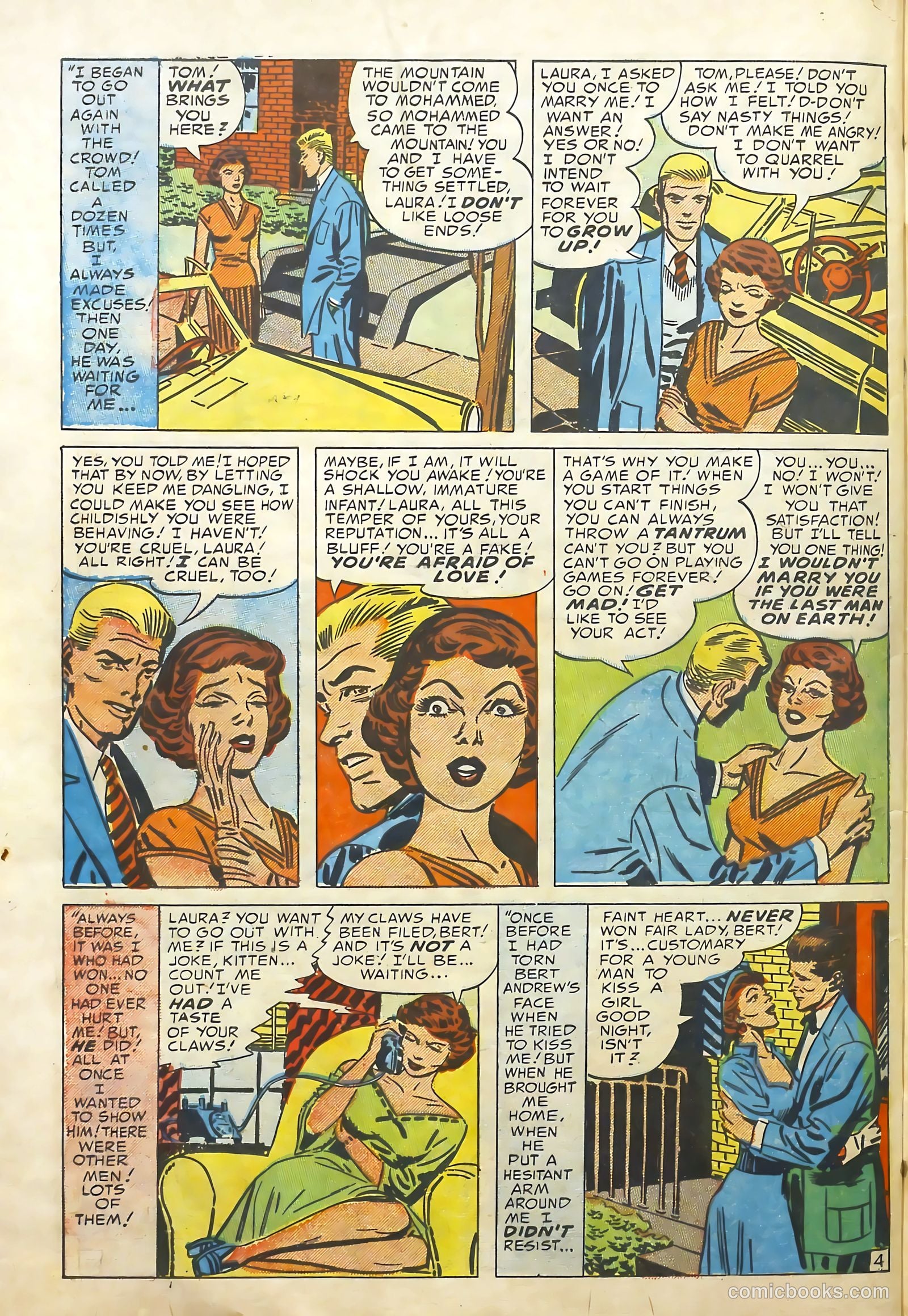 Young Romance #62 (1953) — page 31 of 38
