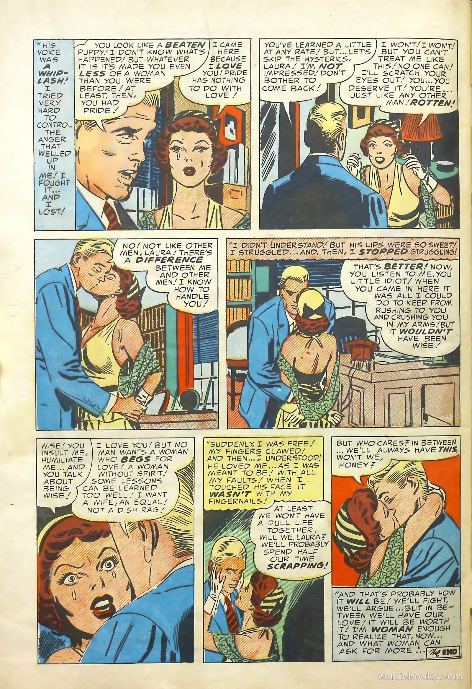 Young Romance #62 (1953) — page 33 of 38