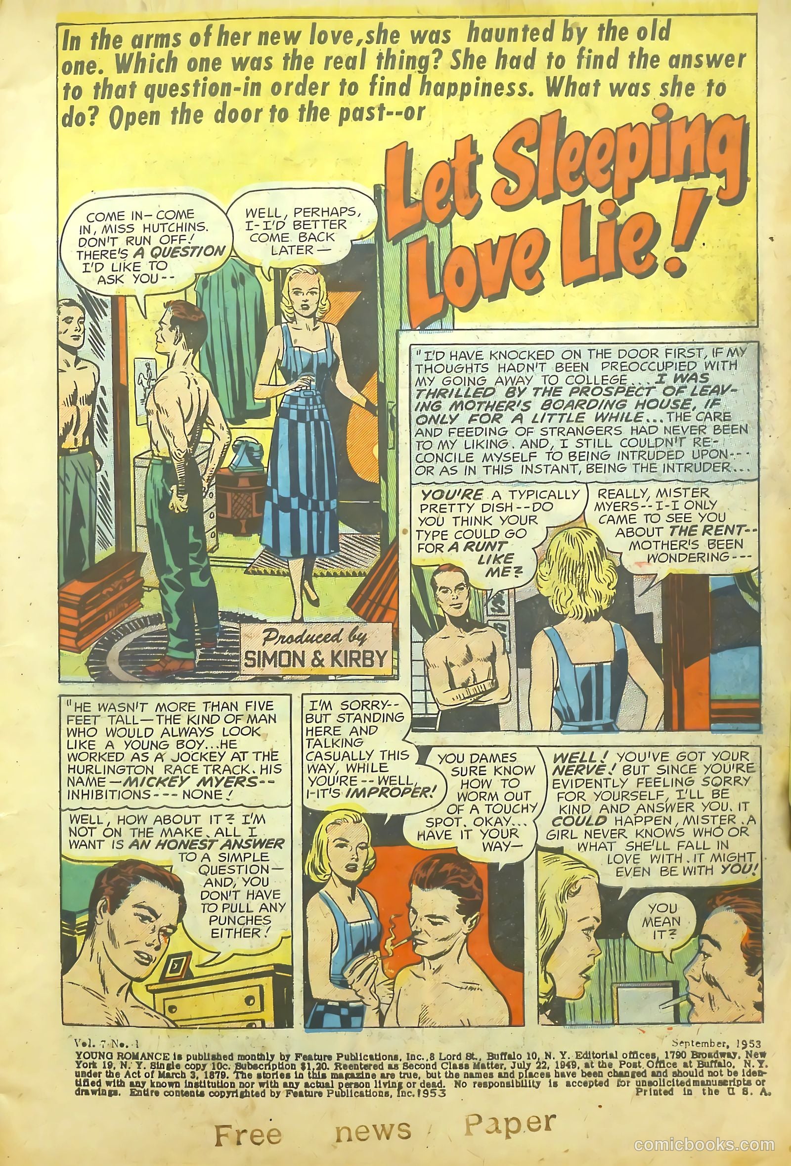Young Romance #61 (1953) — page 4 of 37