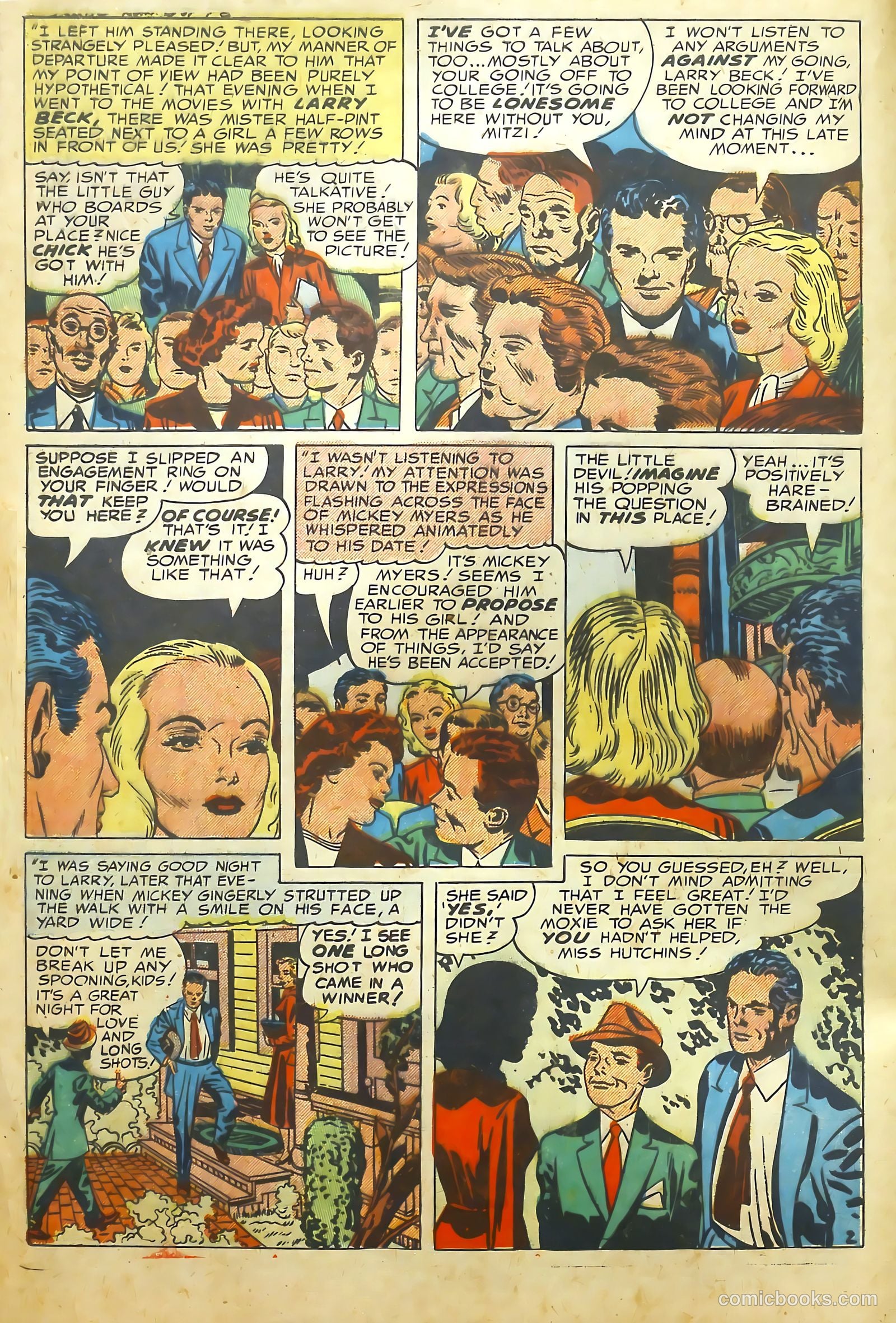 Young Romance #61 (1953) — page 5 of 37