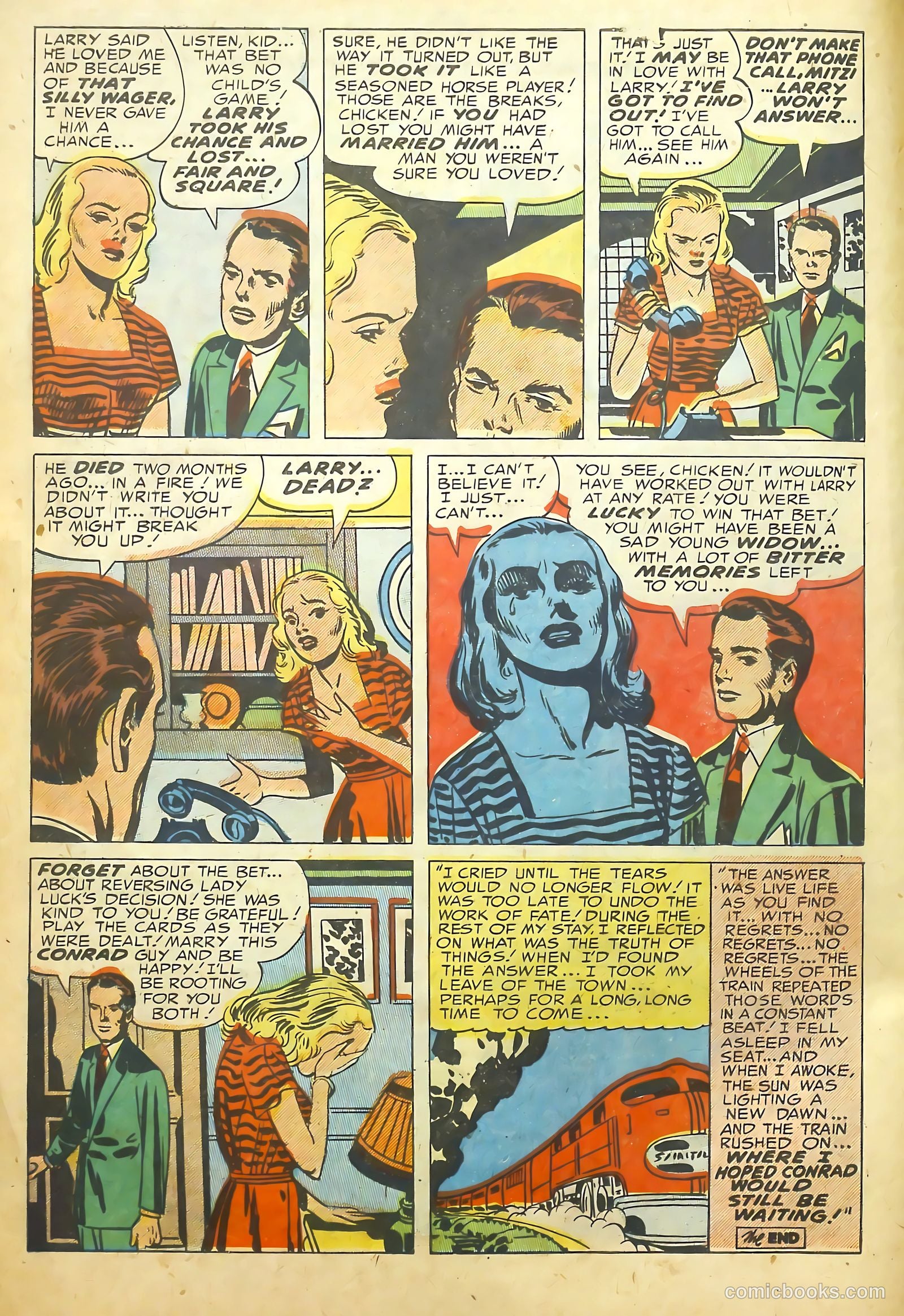 Young Romance #61 (1953) — page 11 of 37