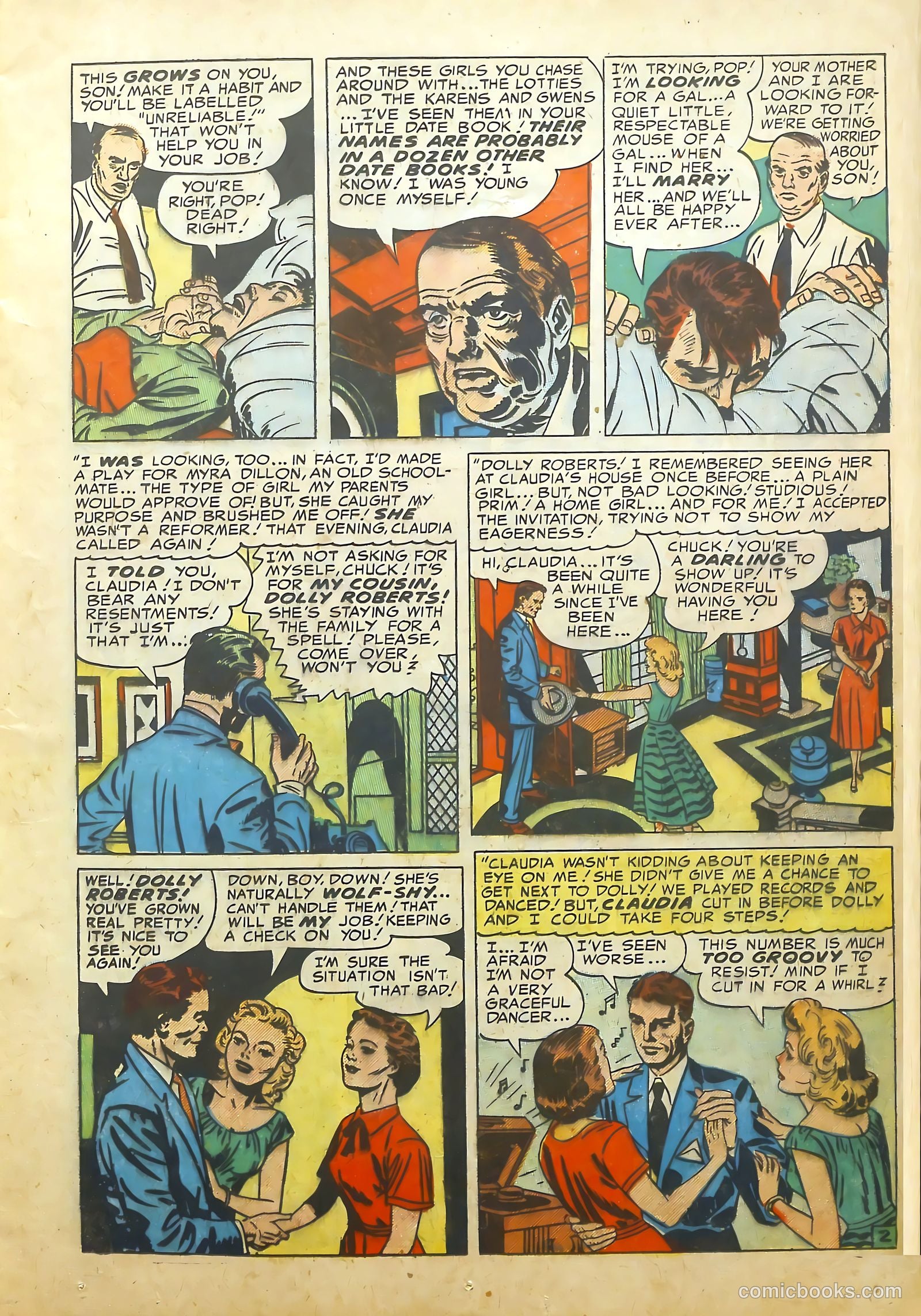 Young Romance #61 (1953) — page 14 of 37