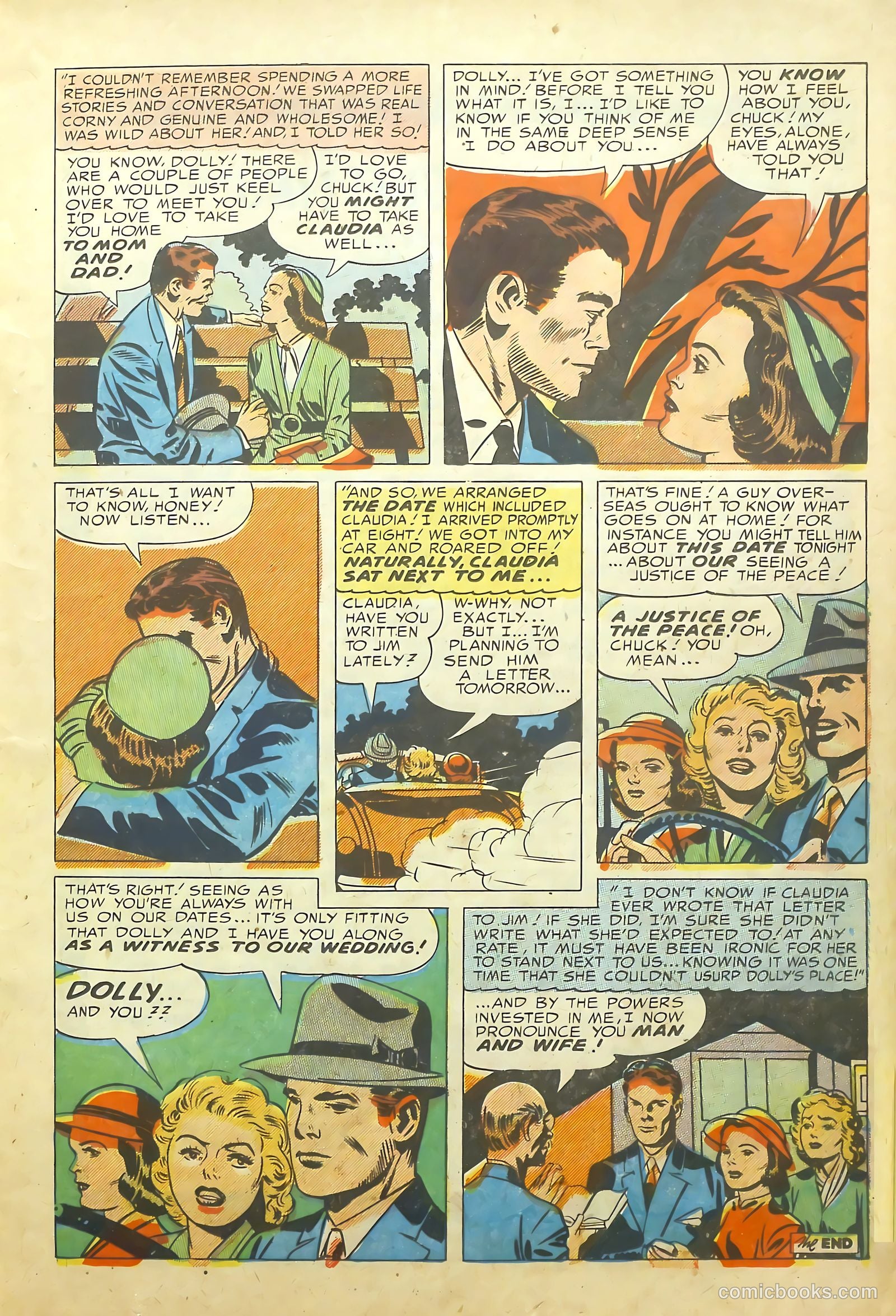 Young Romance #61 (1953) — page 16 of 37