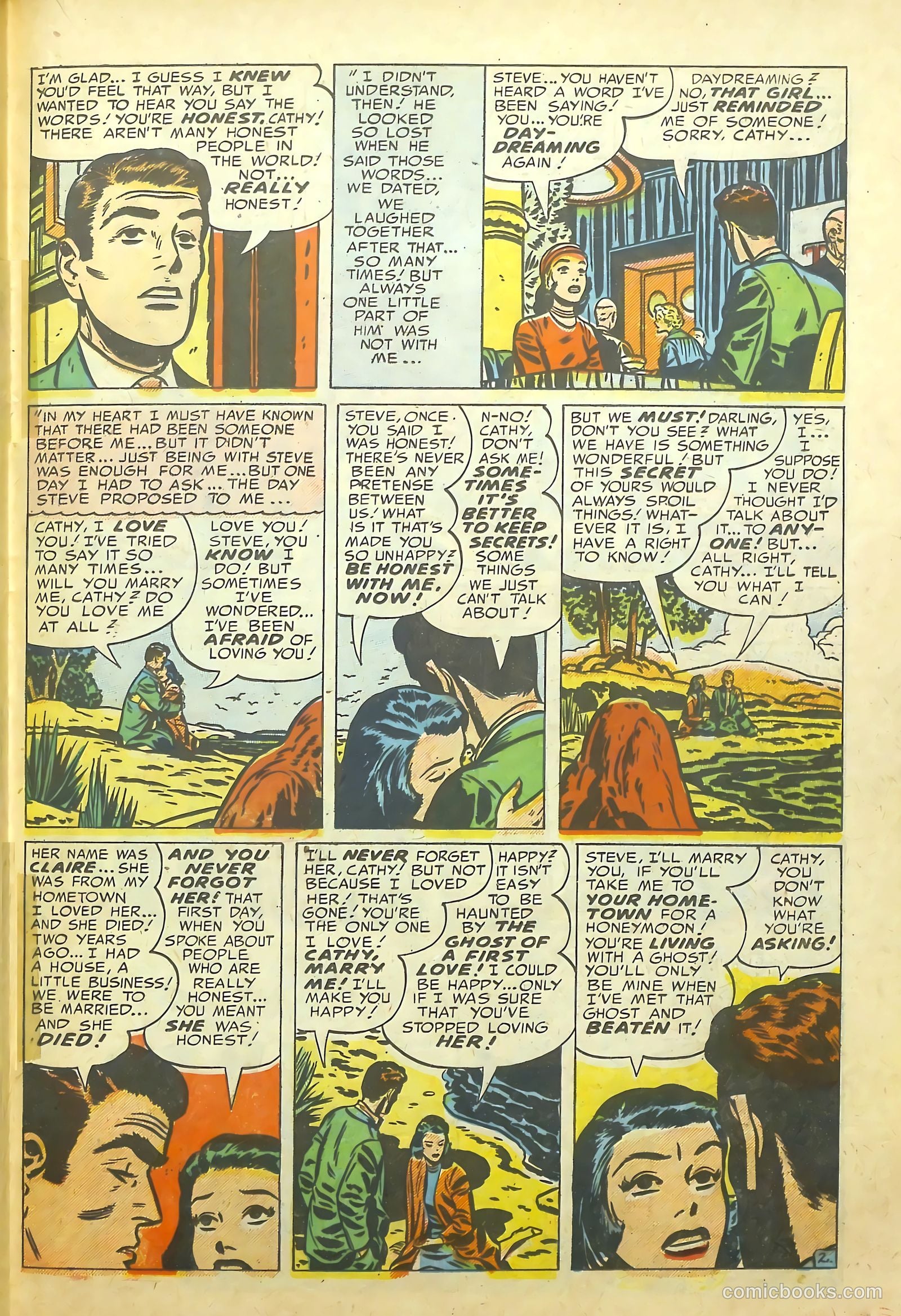 Young Romance #61 (1953) — page 20 of 37