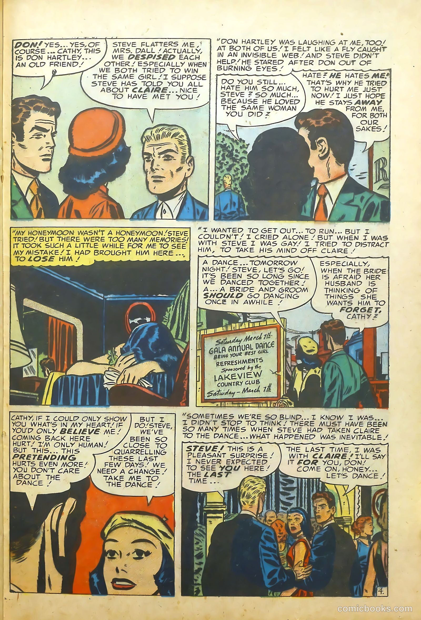 Young Romance #61 (1953) — page 22 of 37