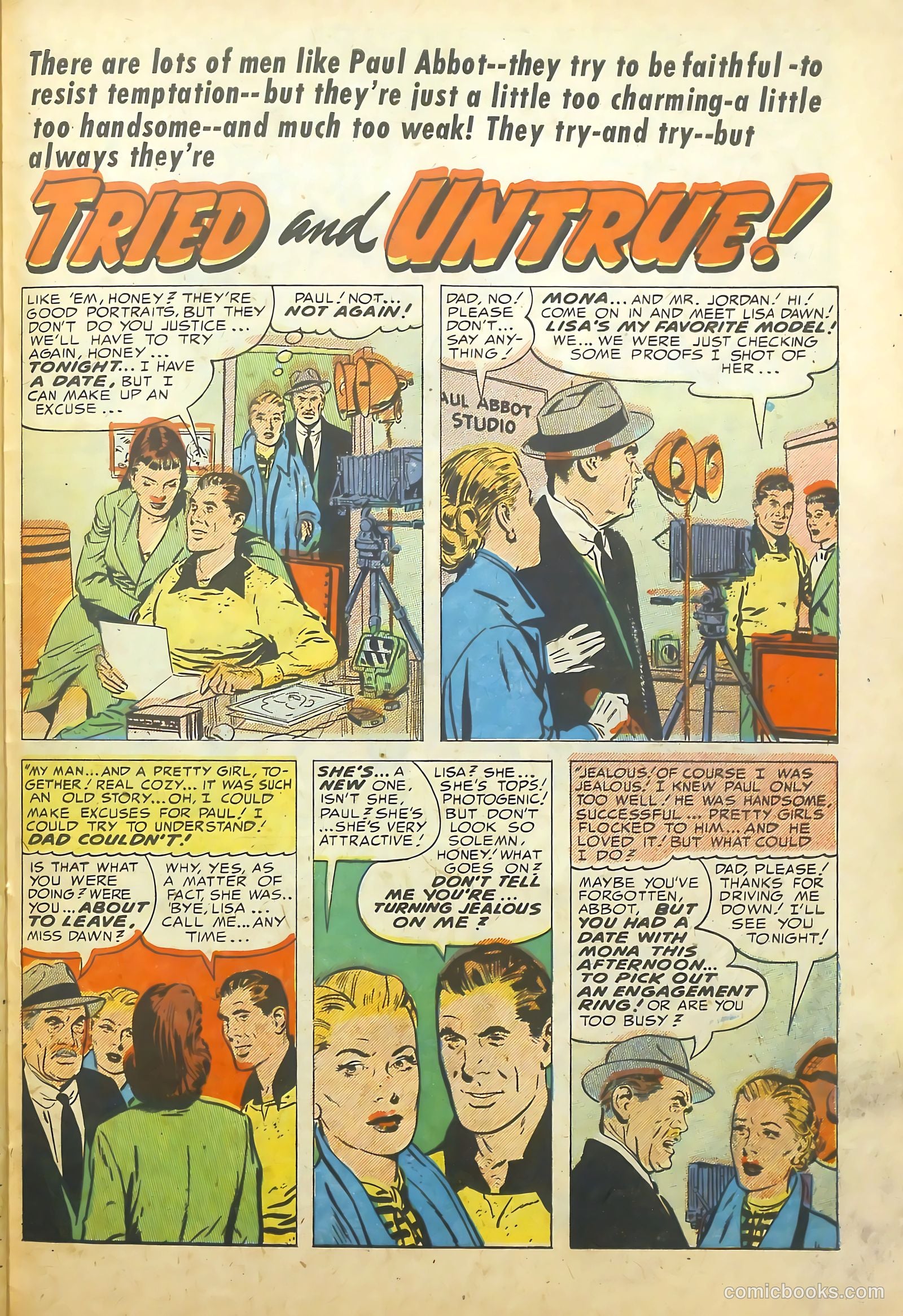 Young Romance #61 (1953) — page 28 of 37