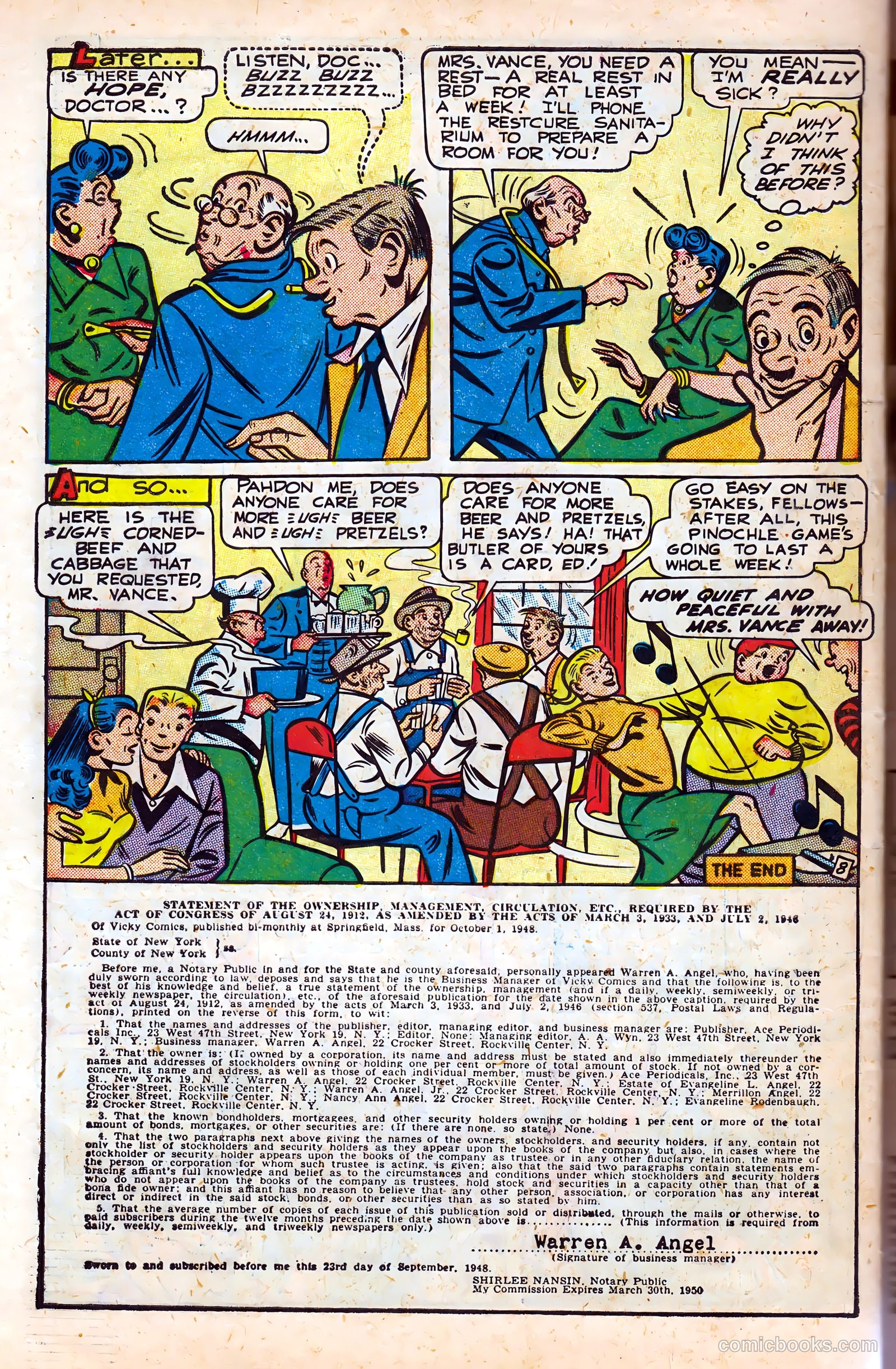 Vicky #4 (1974) — page 34 of 36