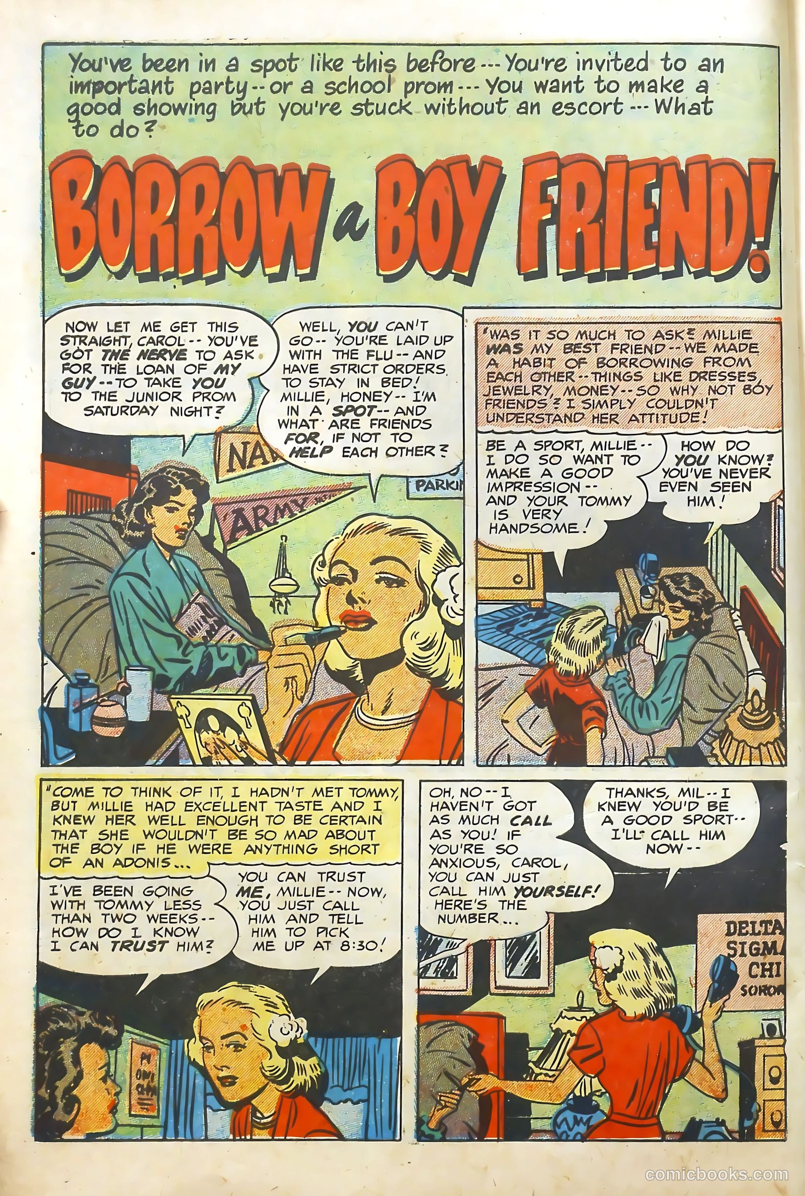 Young Romance #59 (1953) — page 11 of 36