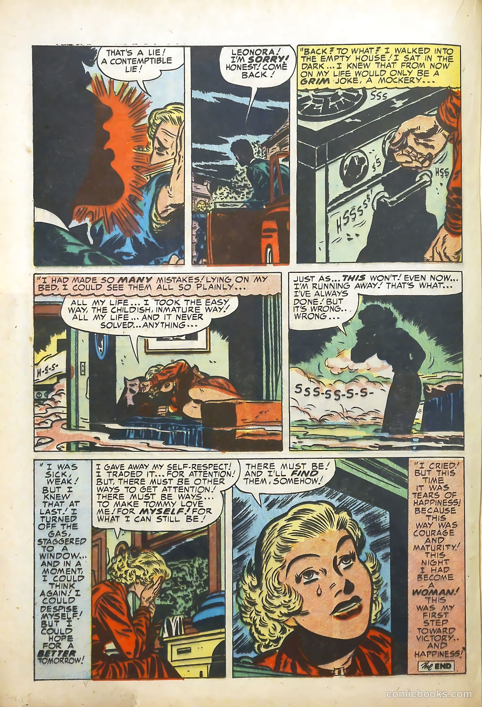 Young Romance #59 (1953) — page 21 of 36