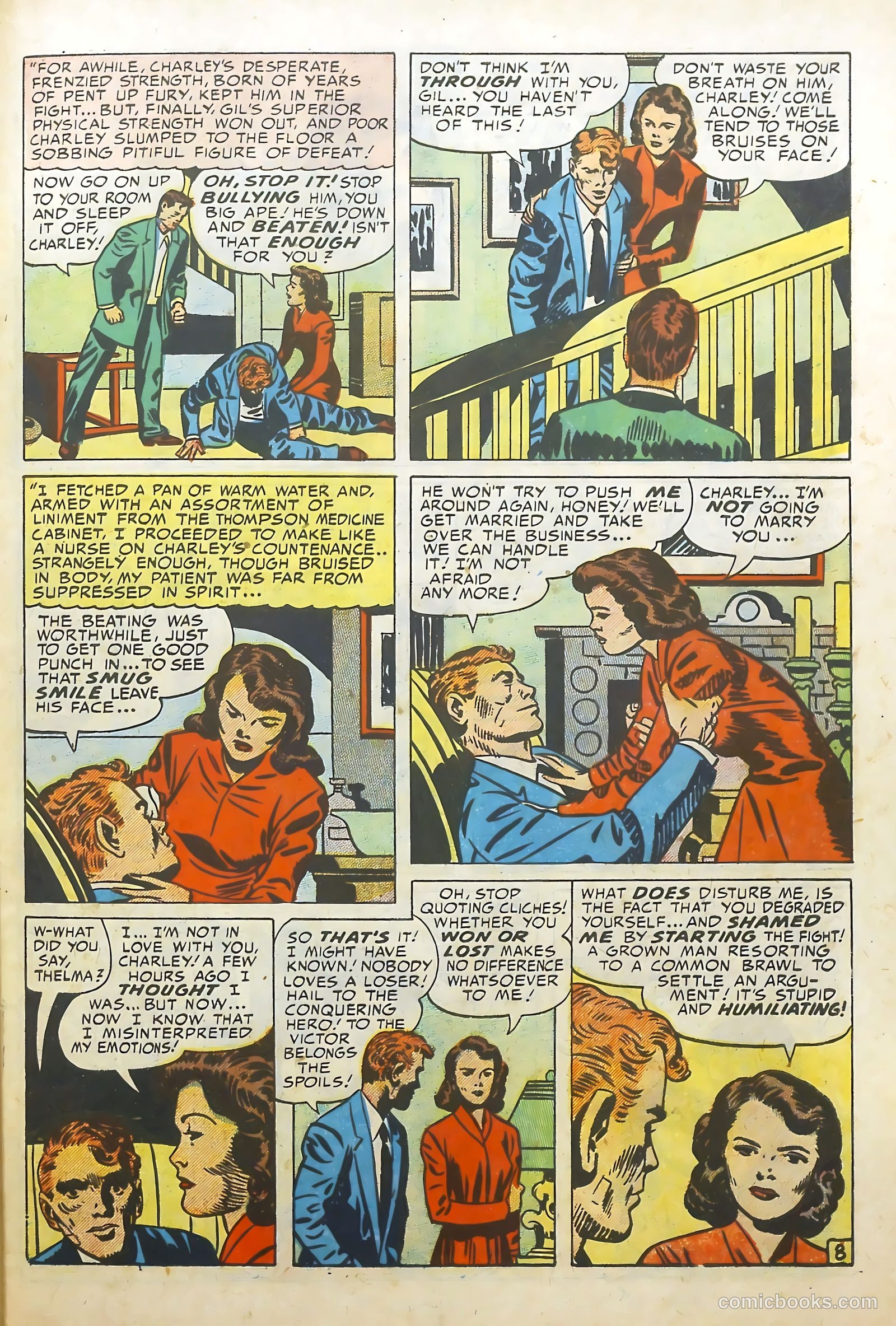 Young Romance #59 (1953) — page 32 of 36