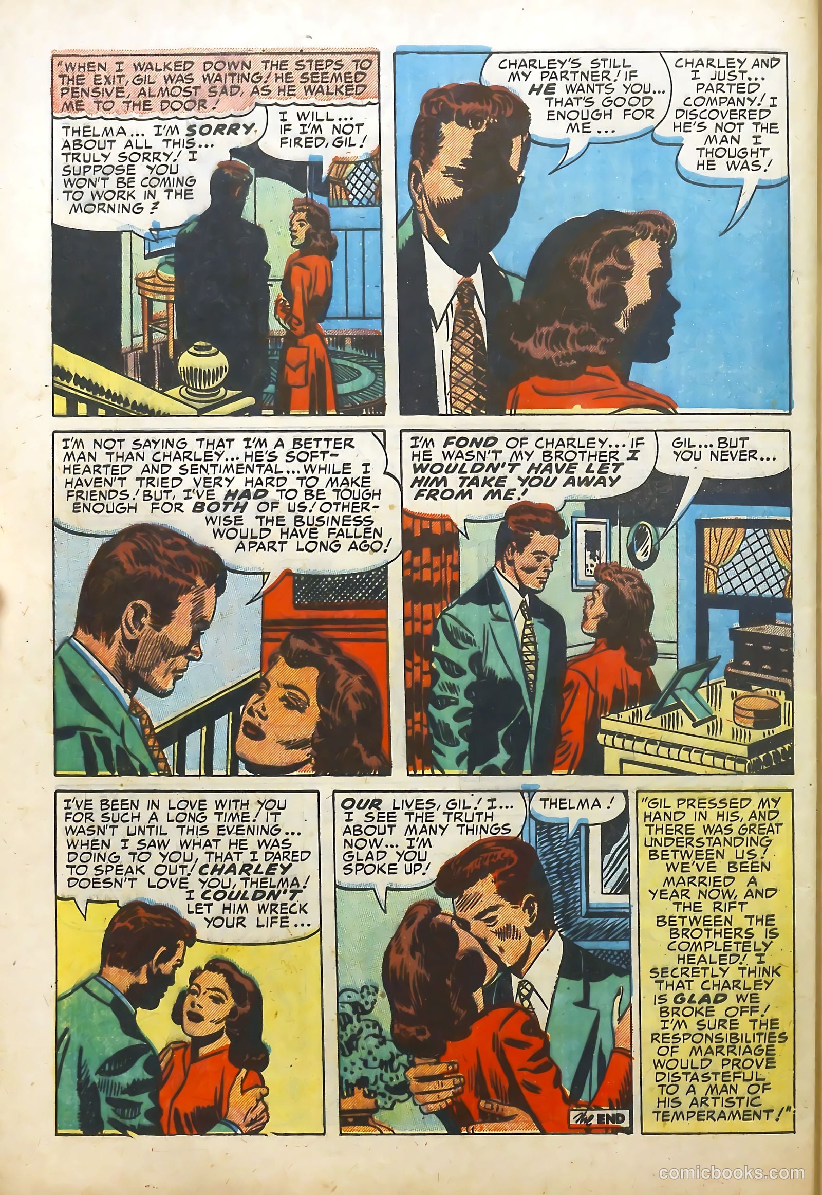 Young Romance #59 (1953) — page 33 of 36