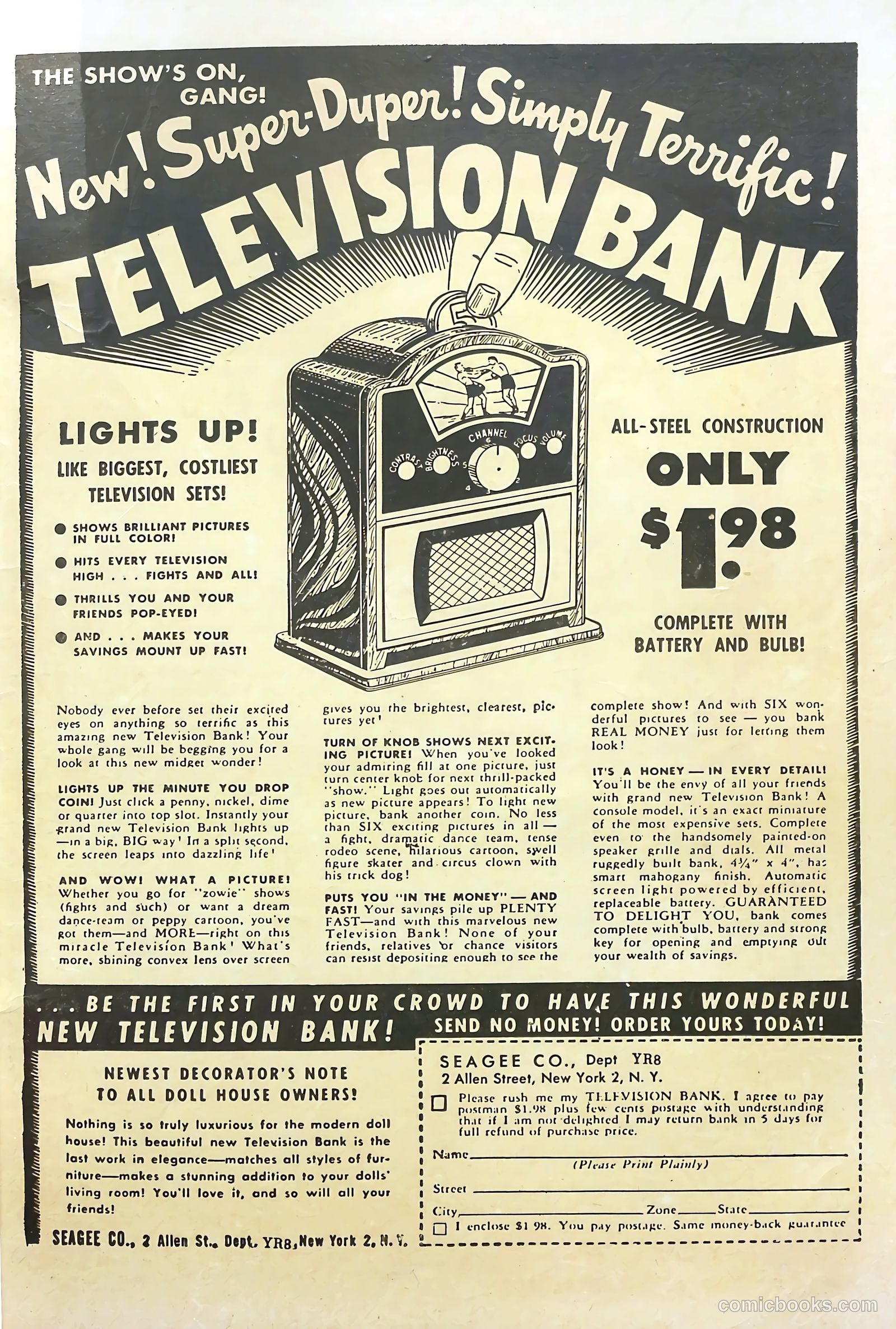 Young Romance #59 (1953) — page 36 of 36
