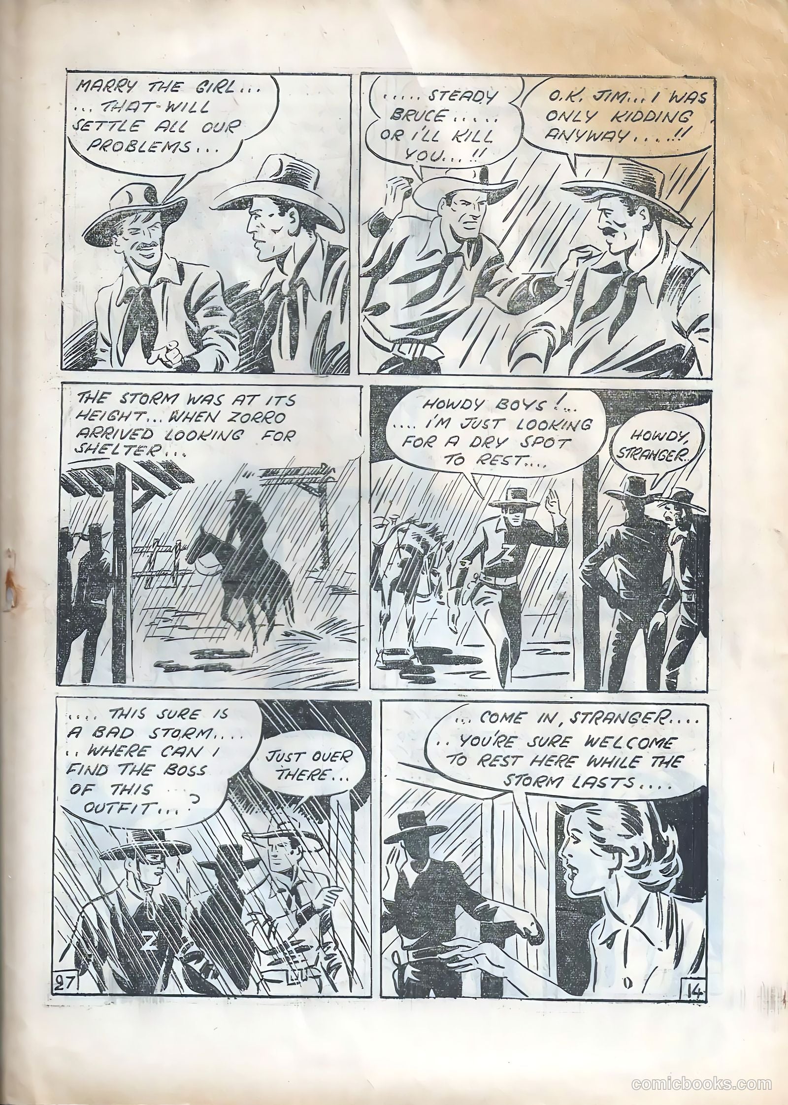 Zorro 88 - Cow-boy Jim #1 — page 15 of 28